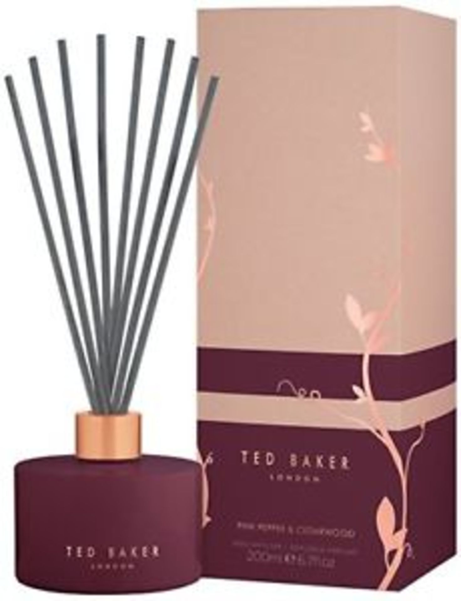 V Brand New Ted Baker Pink Pepper & Cedarwood Reed Diffuser - ISP £34.00 (John Lewis)