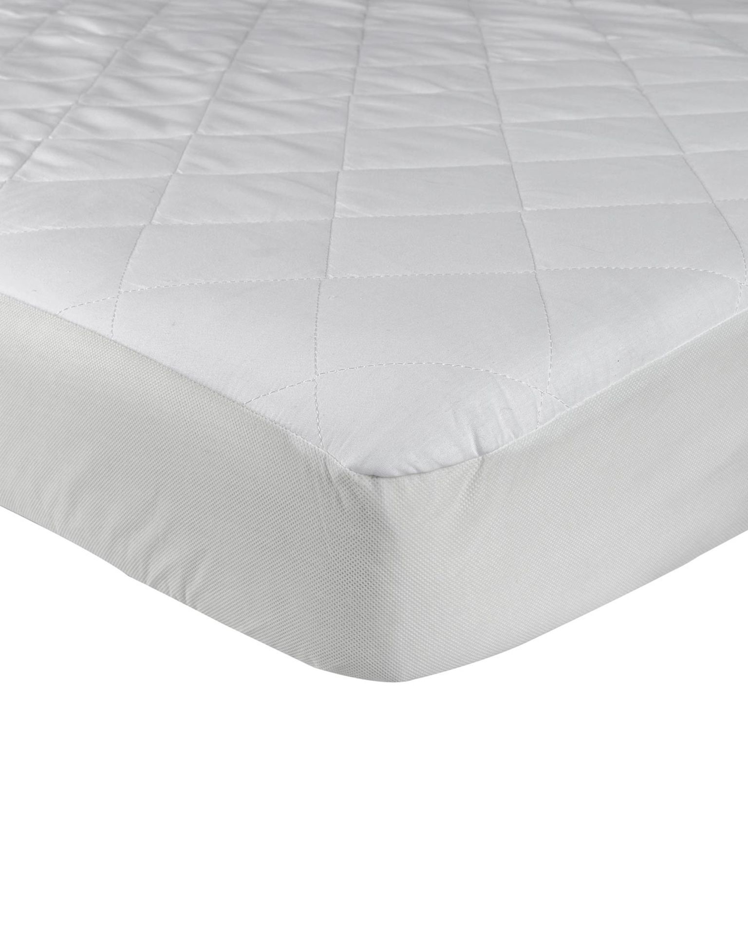 V Brand New 137x190+33cm Double Luxury Quilted Fitted Extra Deep Mattress Protector
