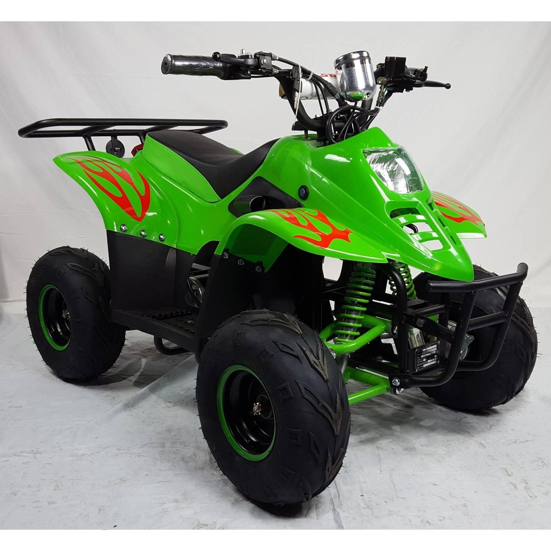 V Brand New Electric Quad Bike 48v - 800w Bruhless Motor 20a 48v Battery - 16 x 8.7 Tyres Rear