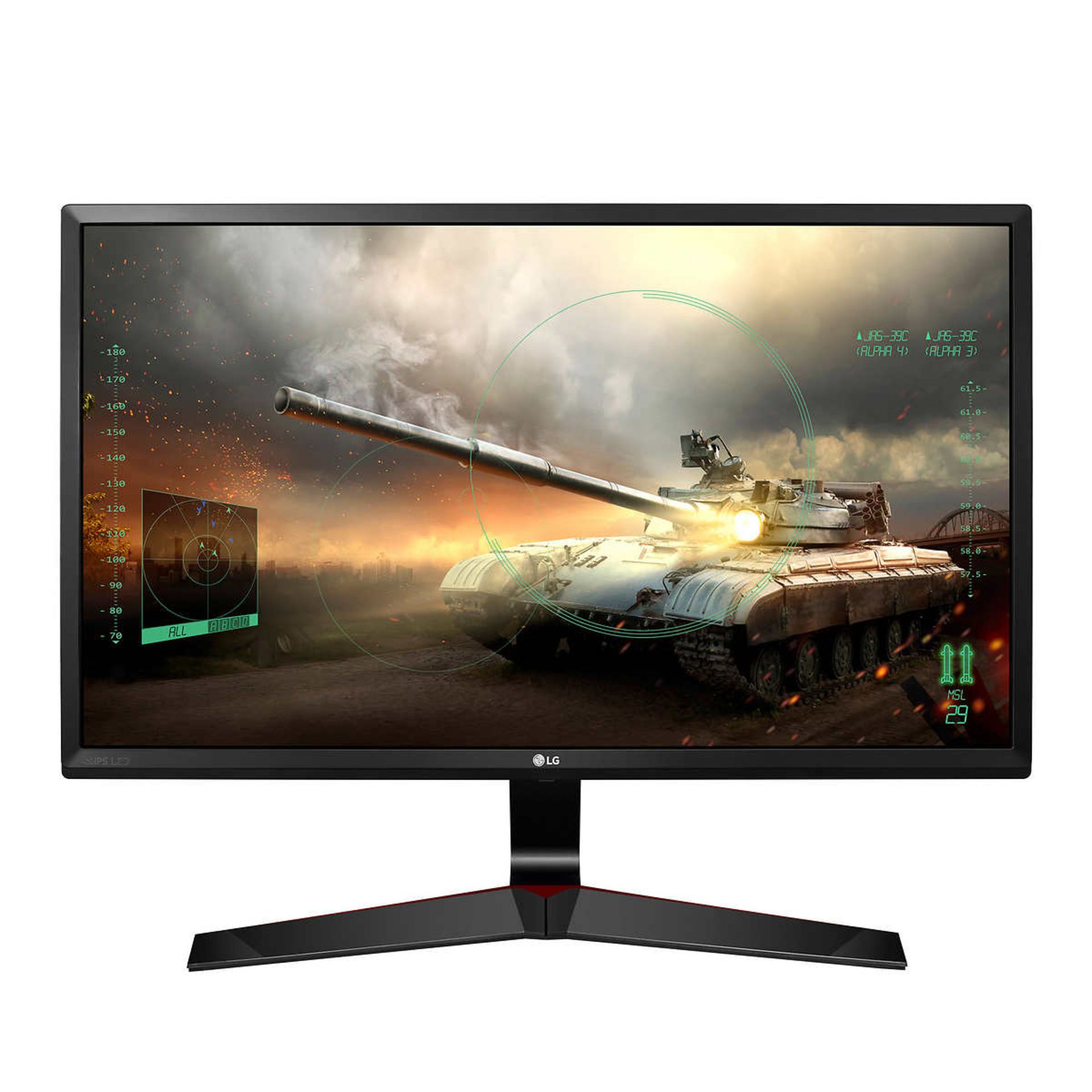 V Grade A LG 24 Inch FULL HD IPS LED GAMING MONITOR - D-SUB, HDMI, DISPLAY PORT 24MP59G-P