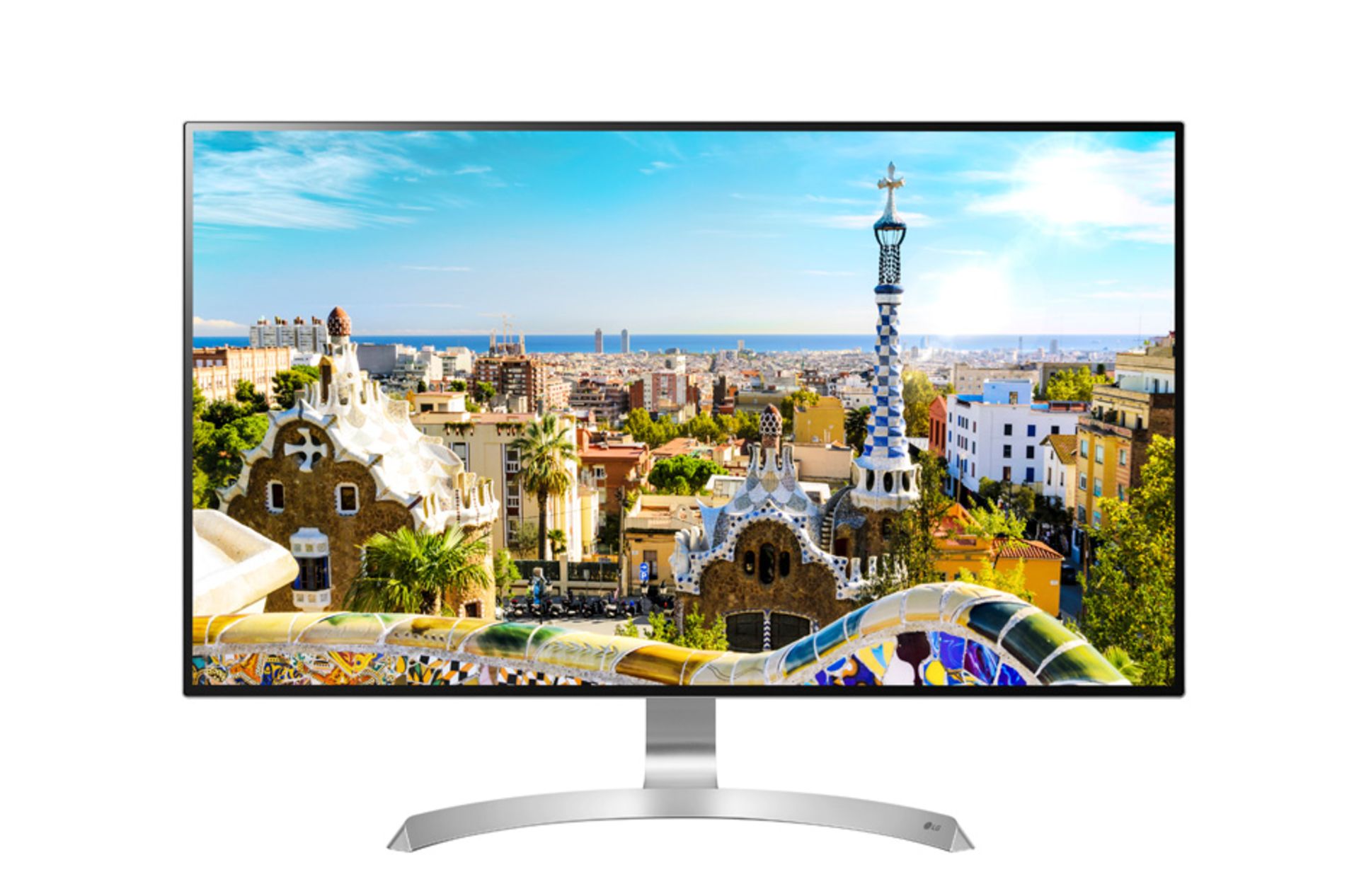 V Grade A LG 32 Inch HDR 10 4K ULTRA HD IPS LED MONITOR - 3840 X 2160P - HDMI X 2, DISPLAY PORT, USB