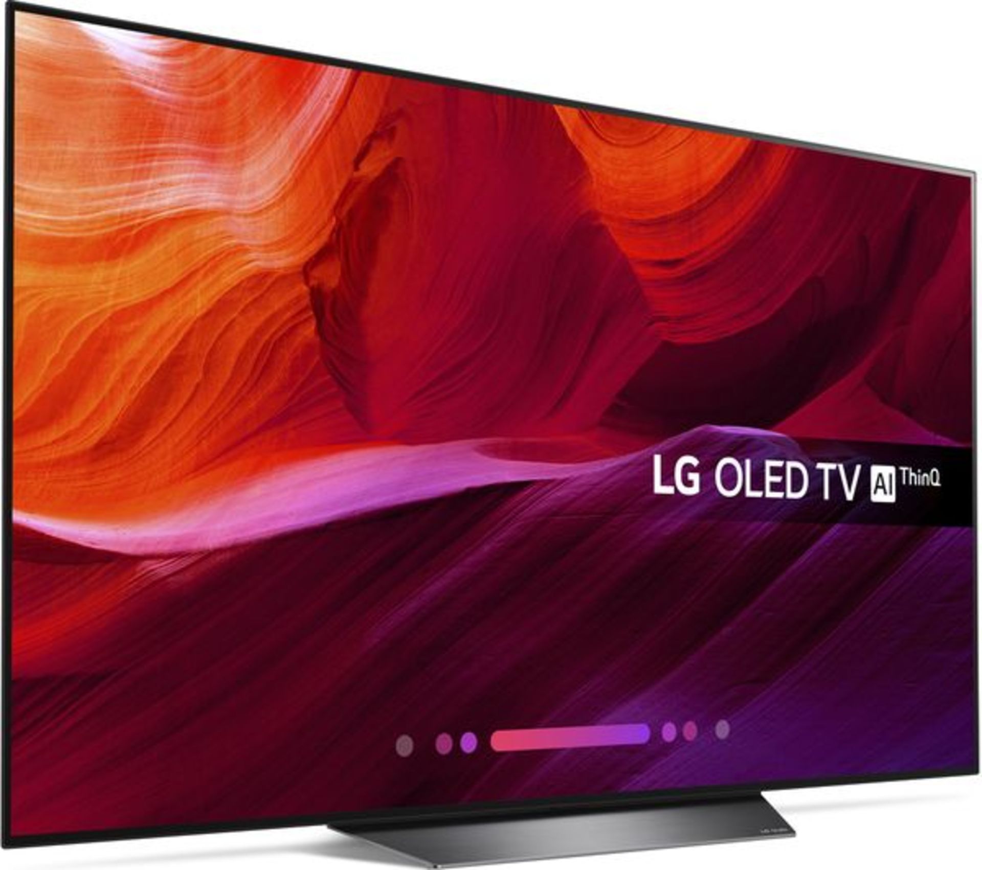 V Grade A LG 65 Inch FLAT OLED ACTIVE HDR 4K UHD SMART TV WITH FREEVIEW HD & WEBOS 4.0 & WIFI - AI