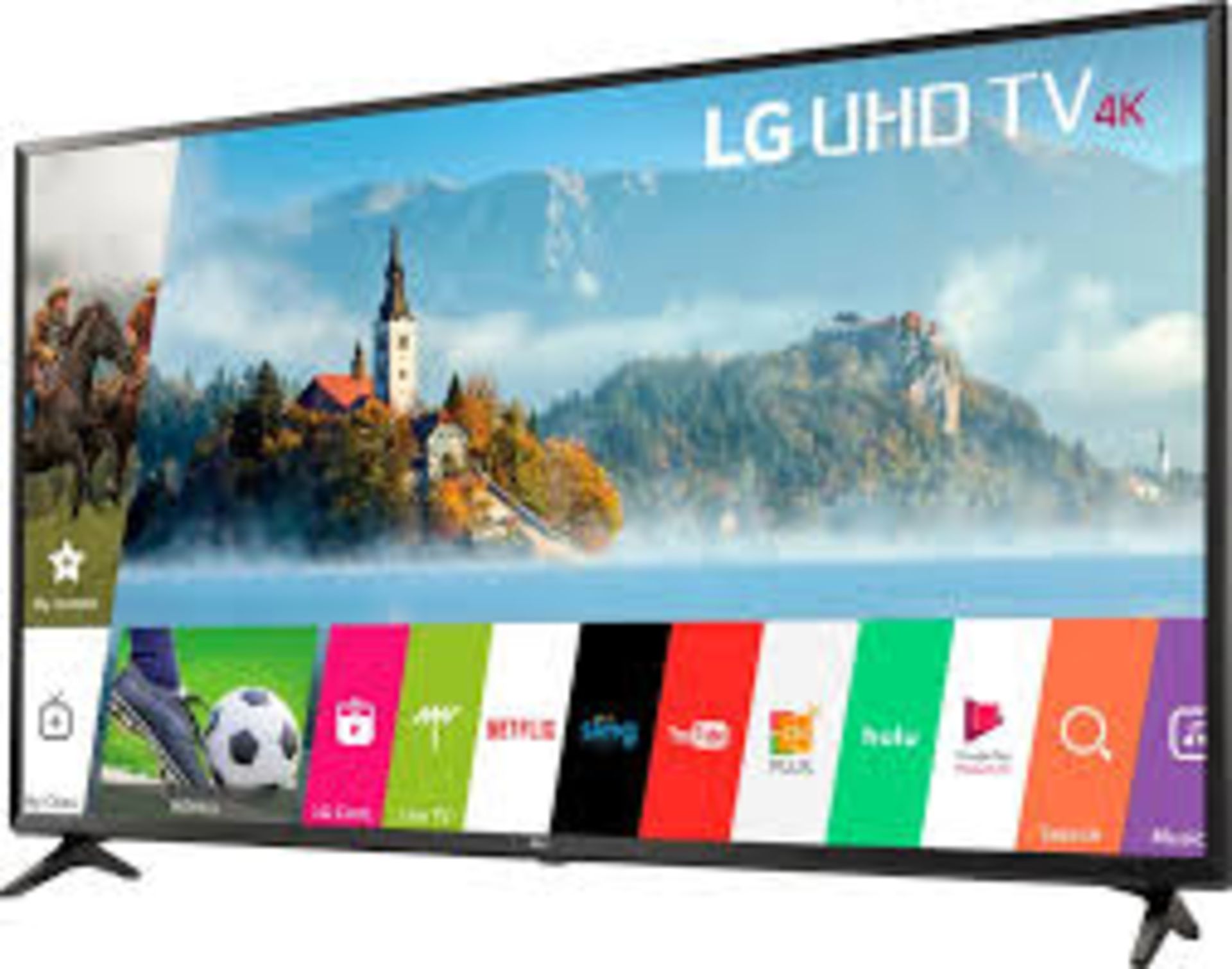 V Grade A LG 49 Inch ACTIVE HDR 4K ULTRA HD LED SMART TV WITH FREEVIEW & WEBOS 3.5 & WIFI 49UJ6307