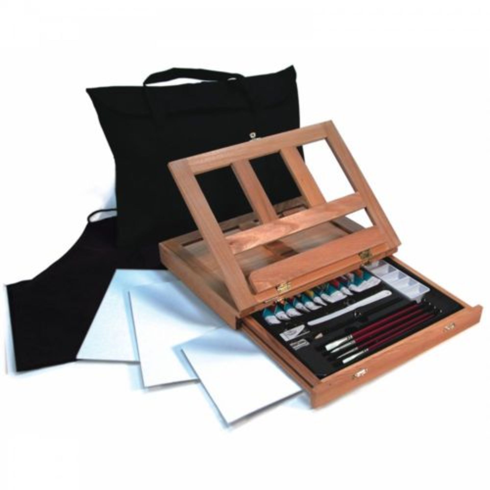 V Brand New Royal Langnickel 27pce Watercolour Easel Set - ISP £35.95 (fruugo.co.uk) - Inc 12