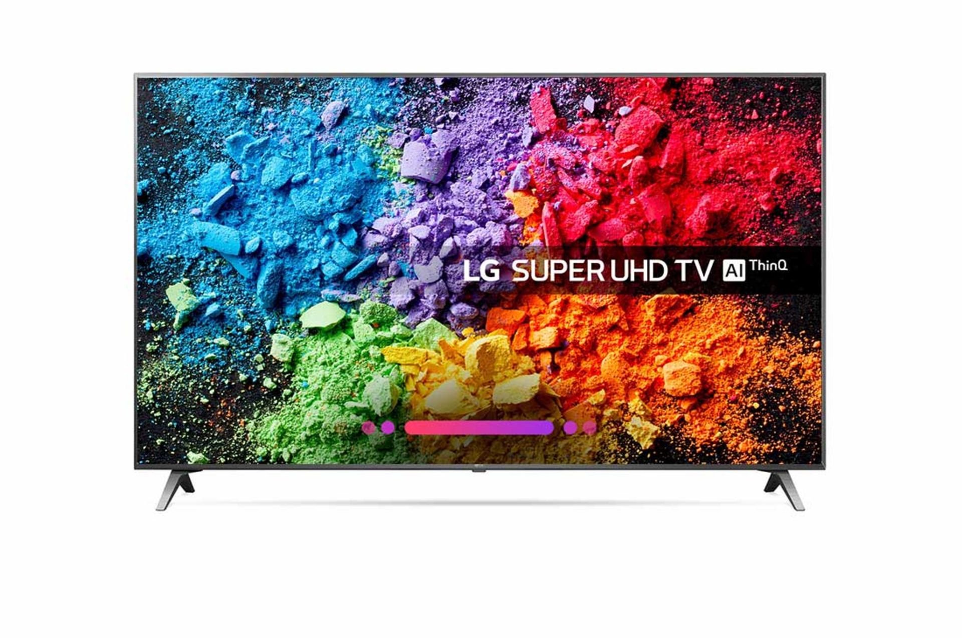 V Grade A LG 49 Inch ACTIVE HDR 4K SUPER ULTRA HD NANO LED SMART TV WITH FREEVIEW HD & WEBOS 4.0 & - Image 2 of 2