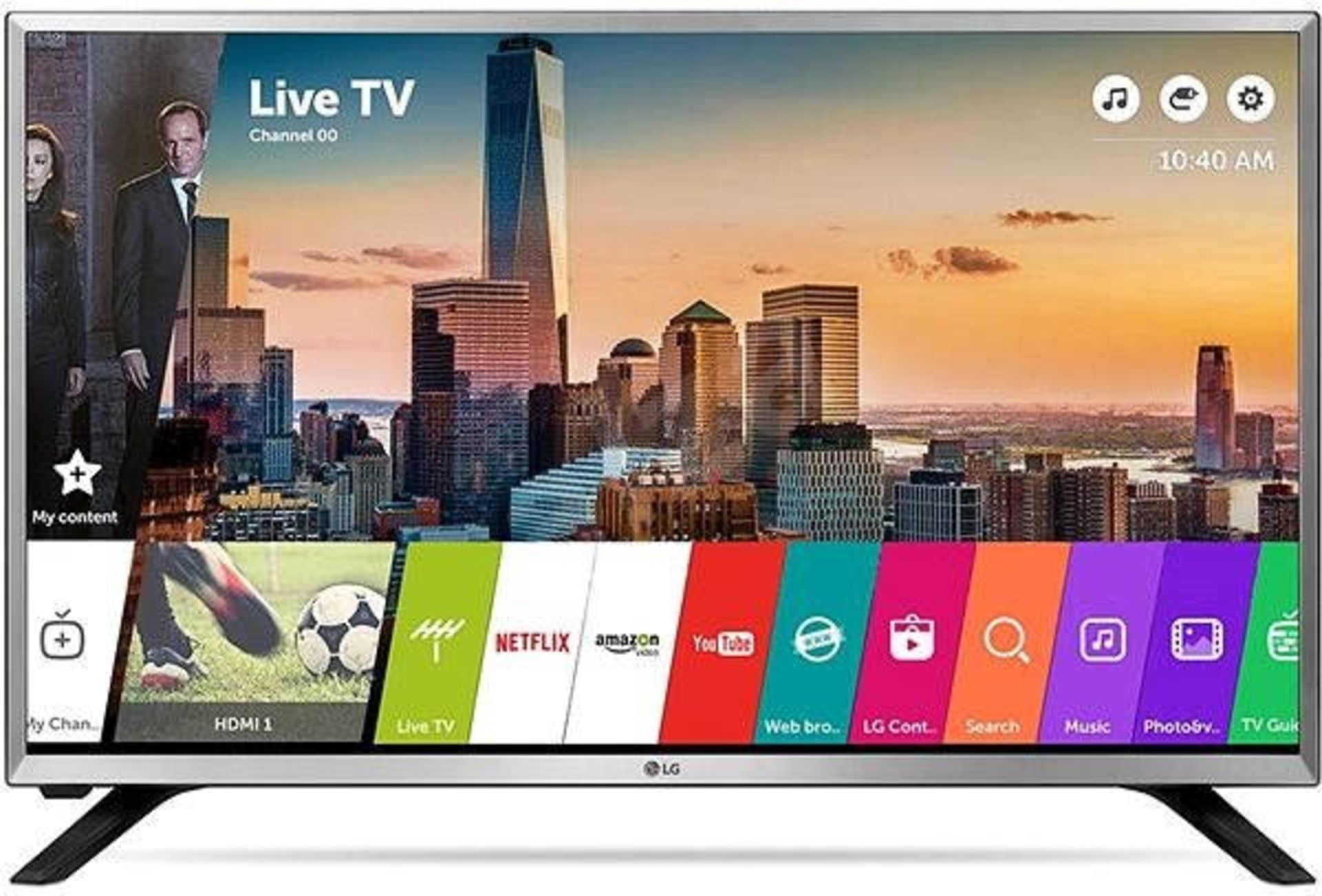 V Grade A LG 32 Inch FULL HD LED SMART TV WITH FREEVIEW HD & WEBOS & WIFI 32LJ590U