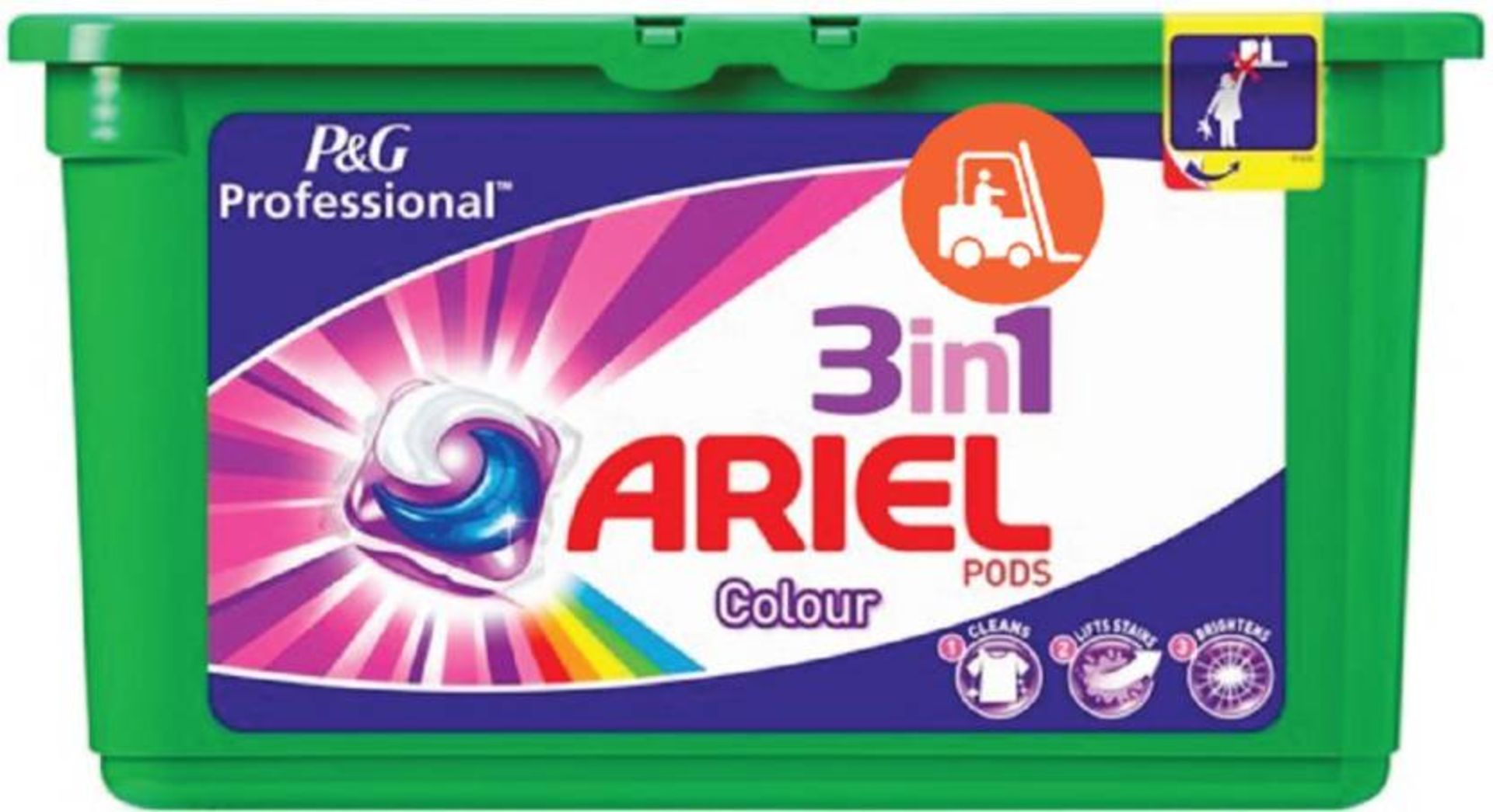 V Brand New Ariel 3 in 1 Pods 26 Pack Colour & Style - Image 2 of 2