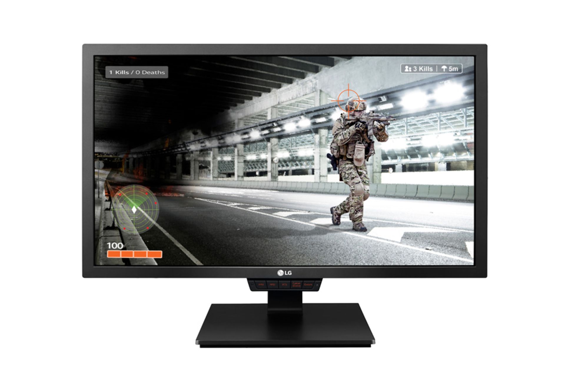 V Grade A LG 24 Inch FULL HD GAMING LED MONITOR - HDMI X 2, DISPLAYPORT, USB 3.0 X 224GM79G-B - Image 2 of 2