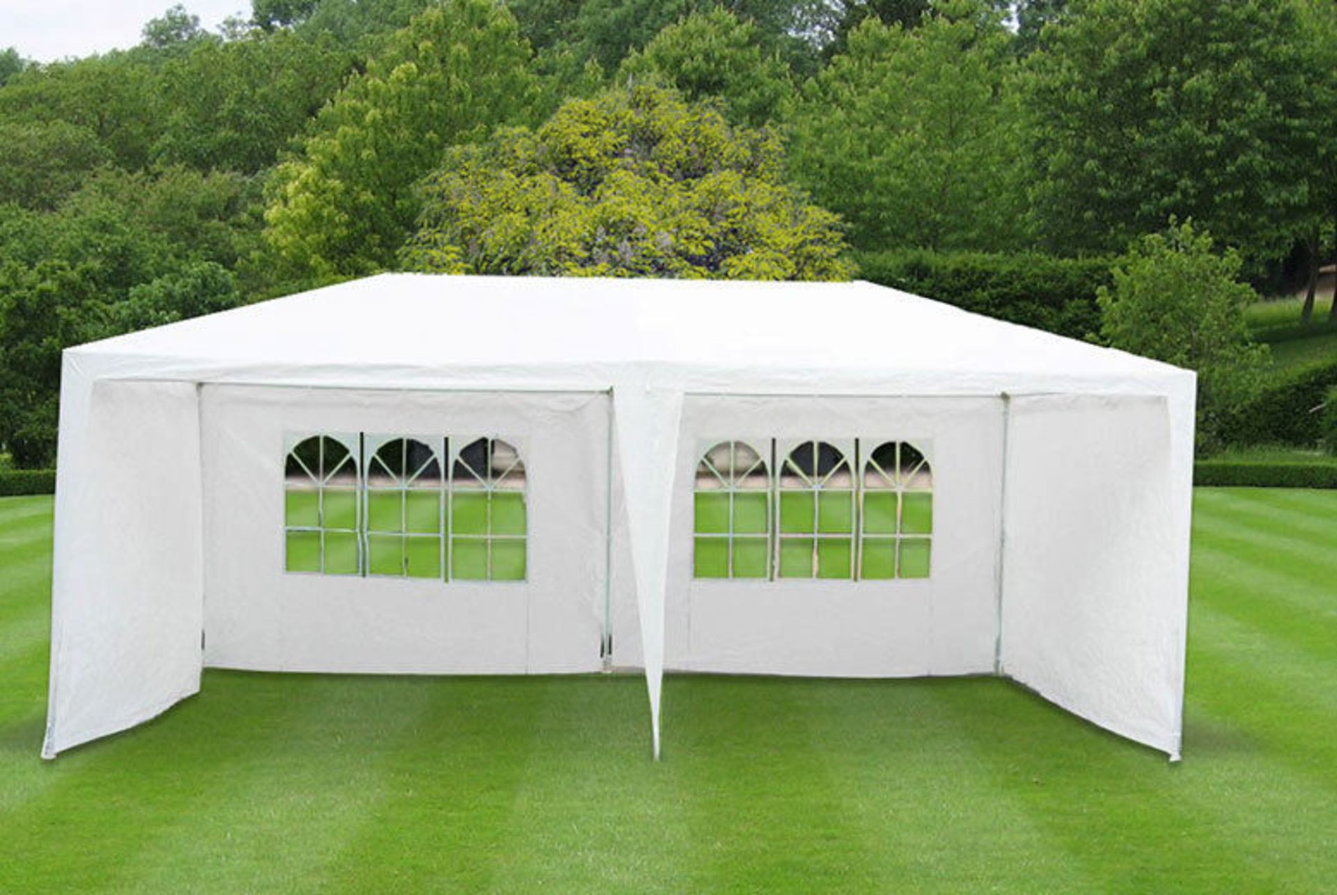 V Brand New DG 6m X 3m Deluxe Gazebo With Side Walls - ISP £129.99 Amazon (Similar) - Image 2 of 2