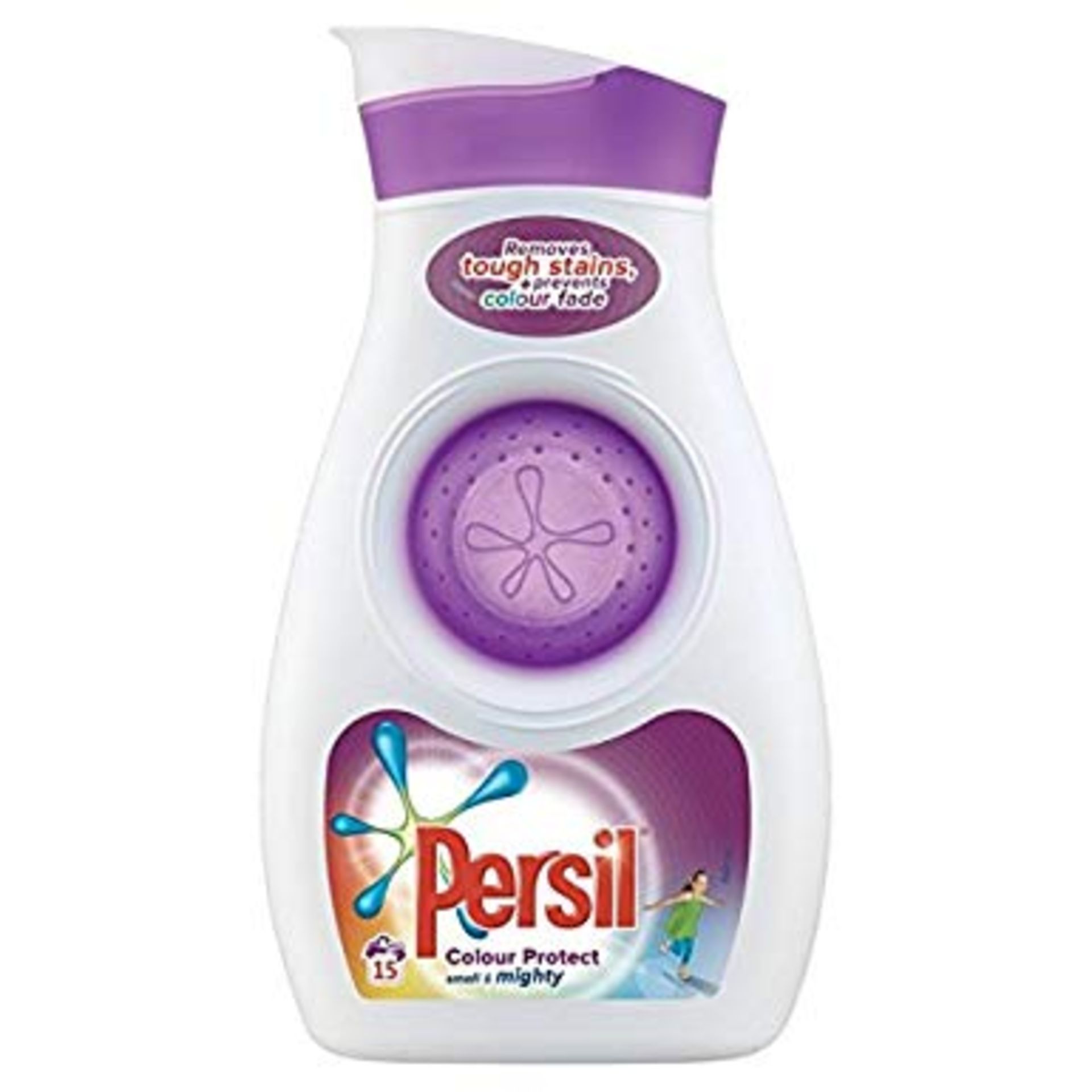 V Brand New Persil Small & Mighty Liquid + Colour And Fibre Care - 15 Wash - Tough On Stains - Image 2 of 2