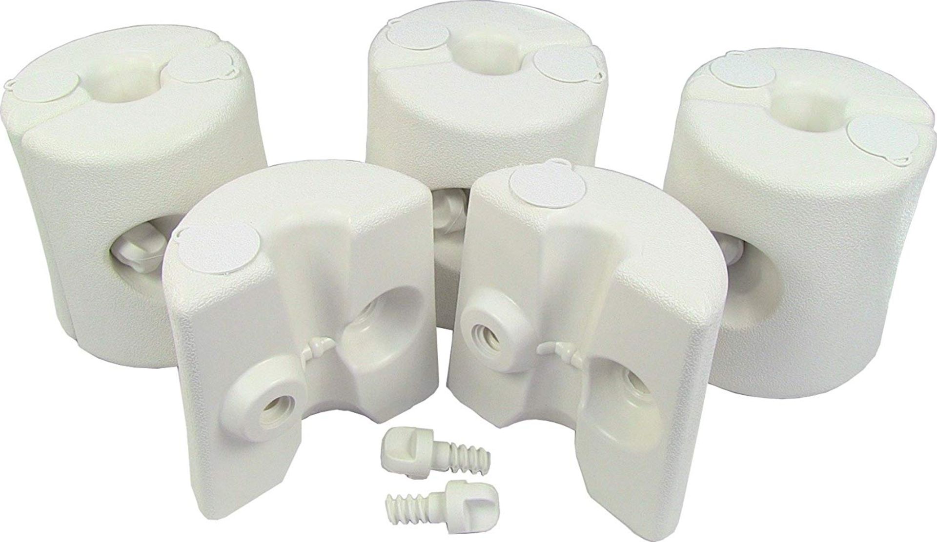 V Brand New DG Set Of Four Gazebo Leg Weights (Fill With Sand Or Water) To Protect Your Gazebo - Image 2 of 2