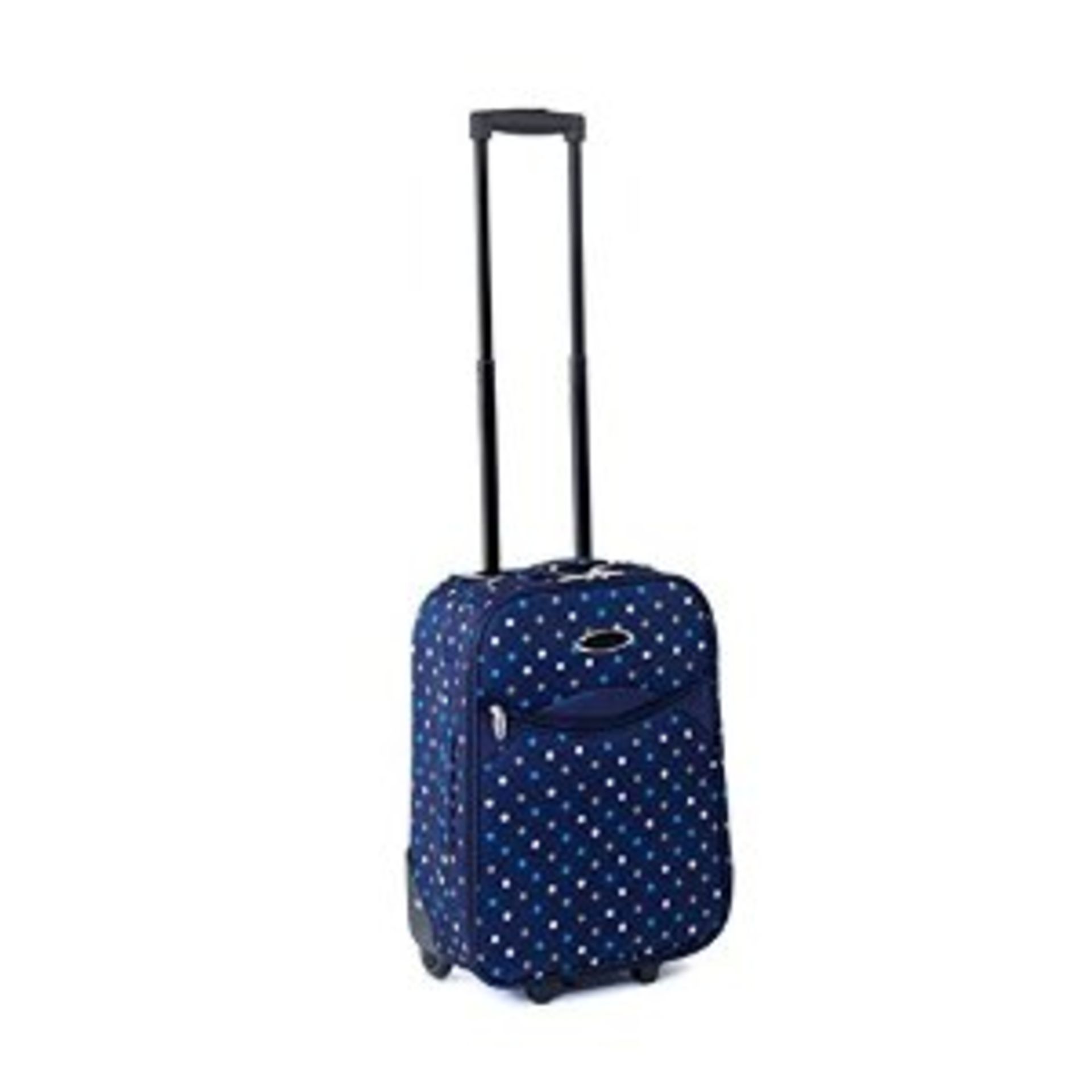 V Brand New Constellation 18 Inch "Cabin Approved" Eva Case Navy With Spots RRP49.99