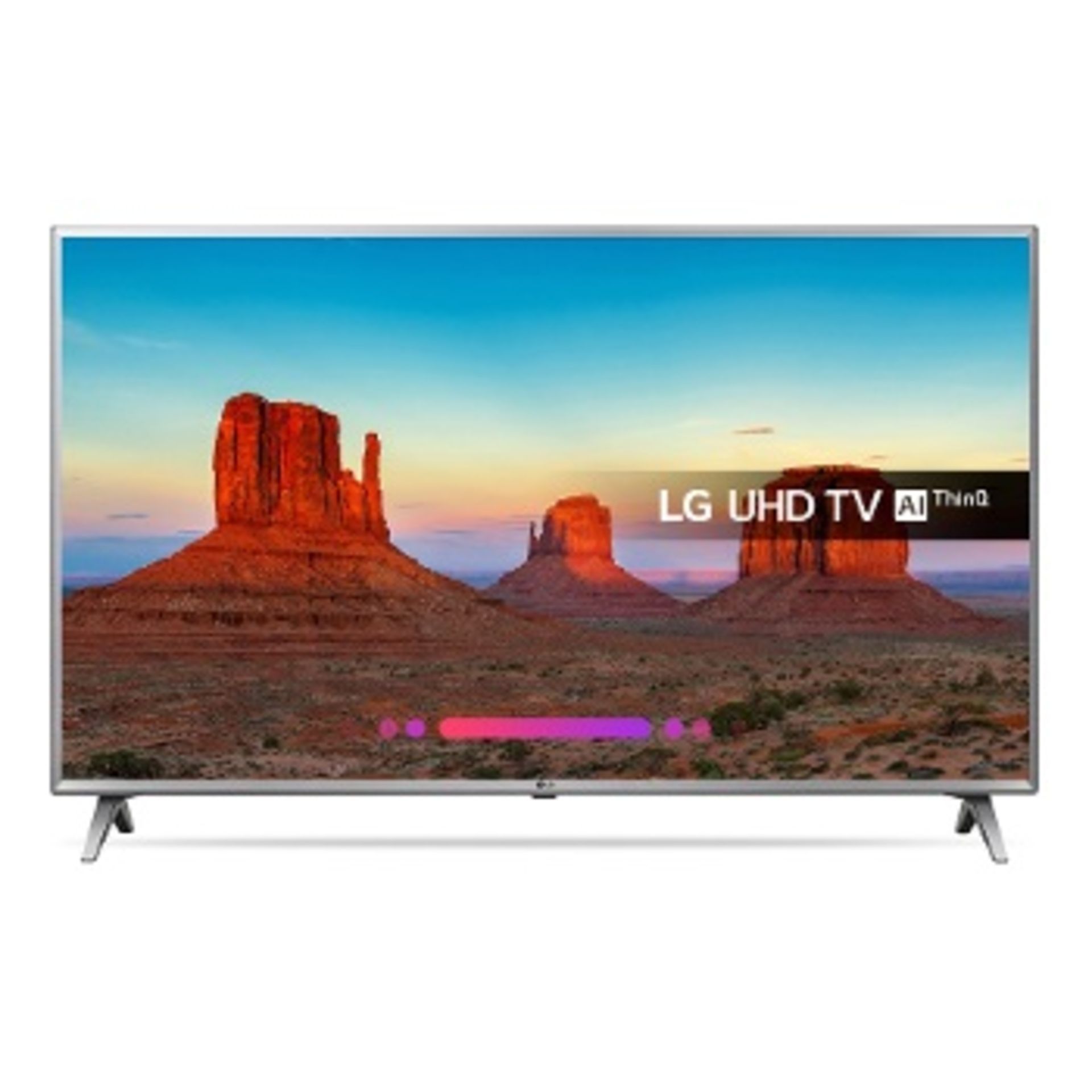 V Grade A LG 50 Inch ACTIVE HDR 4K ULTRA HD LED SMART TV WITH FREEVIEW HD & WEBOS 4.0 & WIFI - AI TV