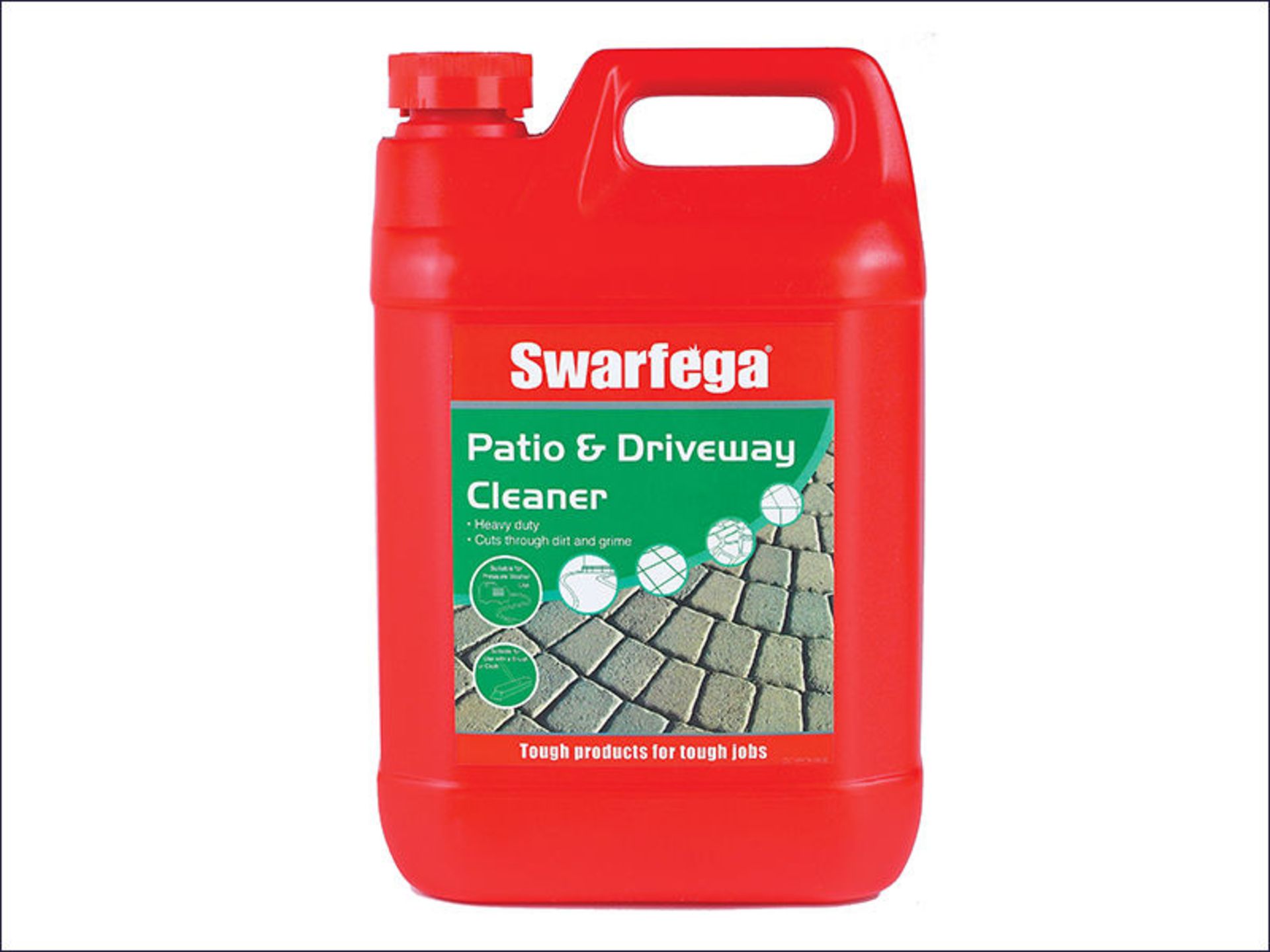 V Brand New 5 Litres Swarfega Patio & Driveway Cleaner - Heavy Duty - Cuts Through Dirt And