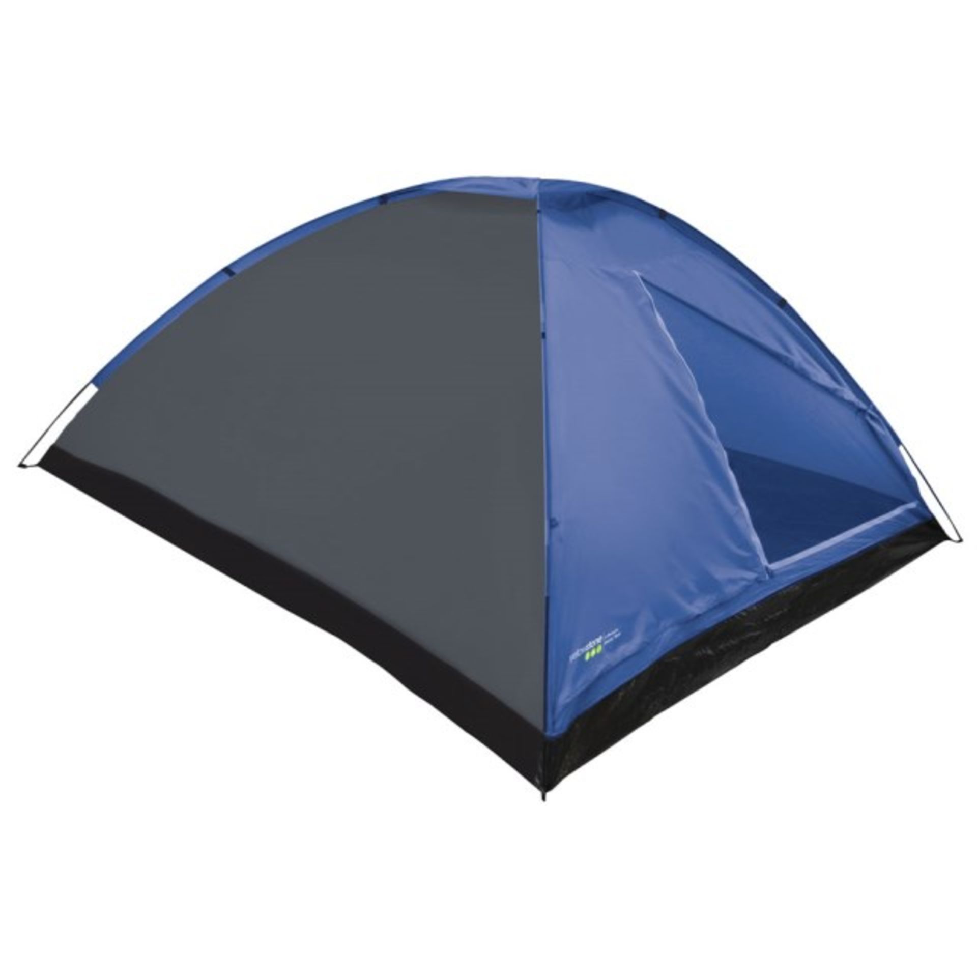 V Brand New 4 Person Dome Tent With Taped seams And Fibreglass Poles RRP25.00