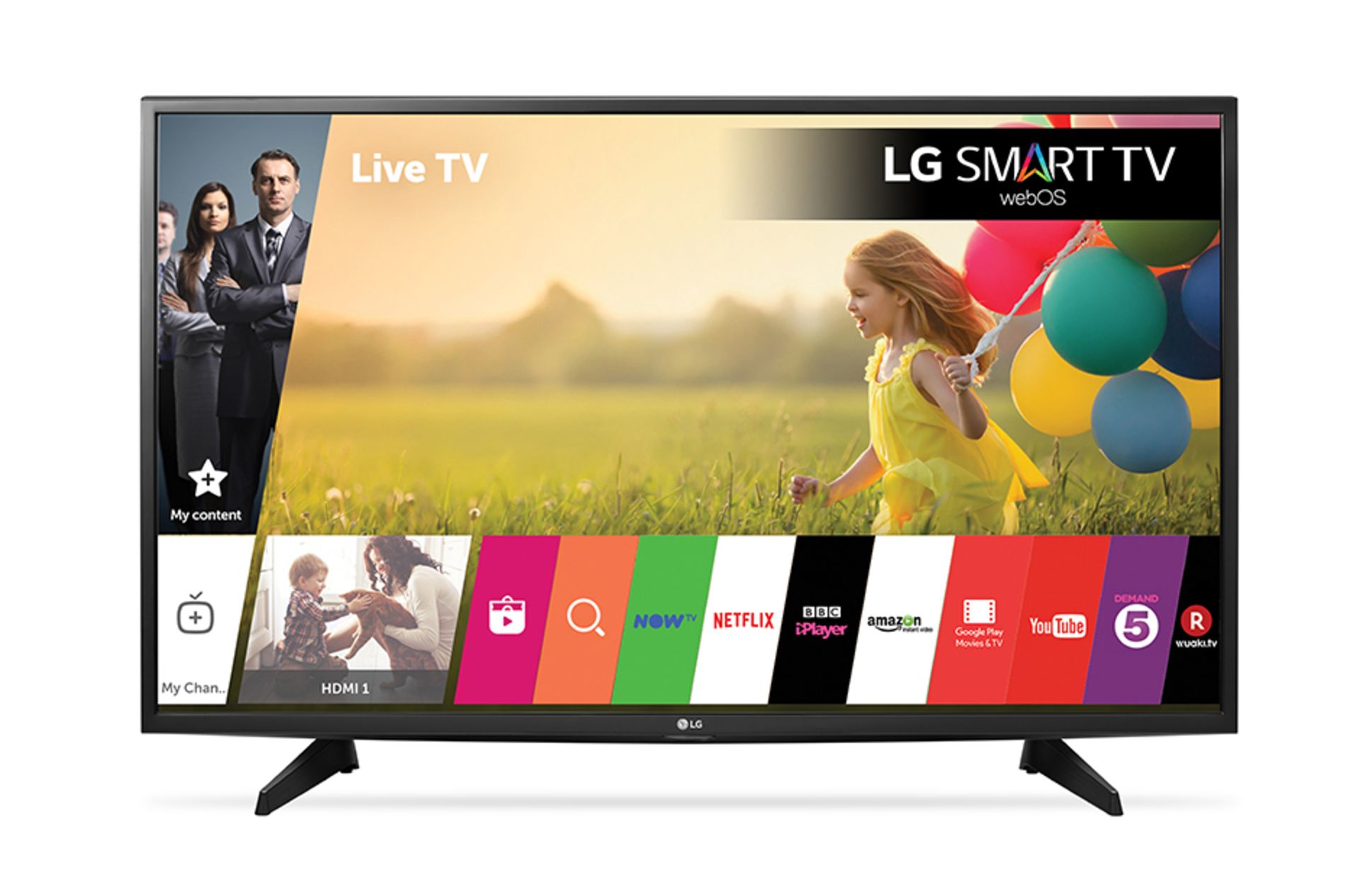 V Grade A LG 49 Inch FULL HD LED SMART TV WITH FREEVIEW HD & WEBOS 3.0 & WIFI 49LH590V