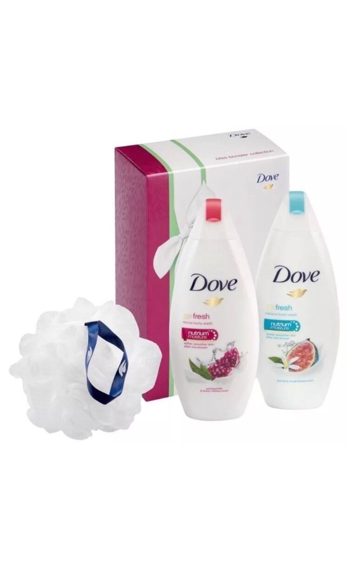 V Brand New Dove Bliss Booster Gift Set Includes 1 x 250ml - ISP £7.99