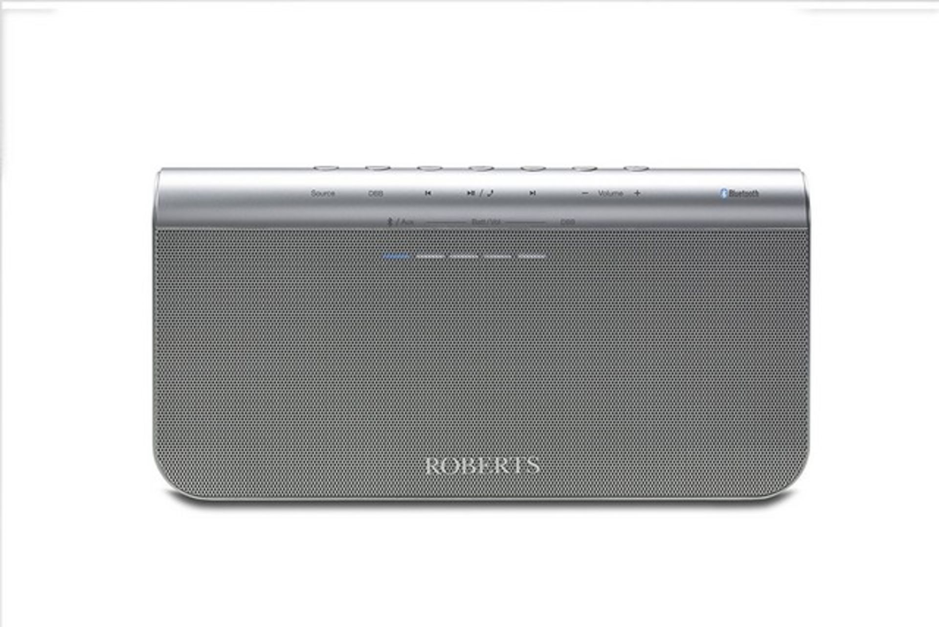 V Brand New Roberts BluPad Radio Portable Speaker With Built In Rechargable Battery And Leather - Image 3 of 4