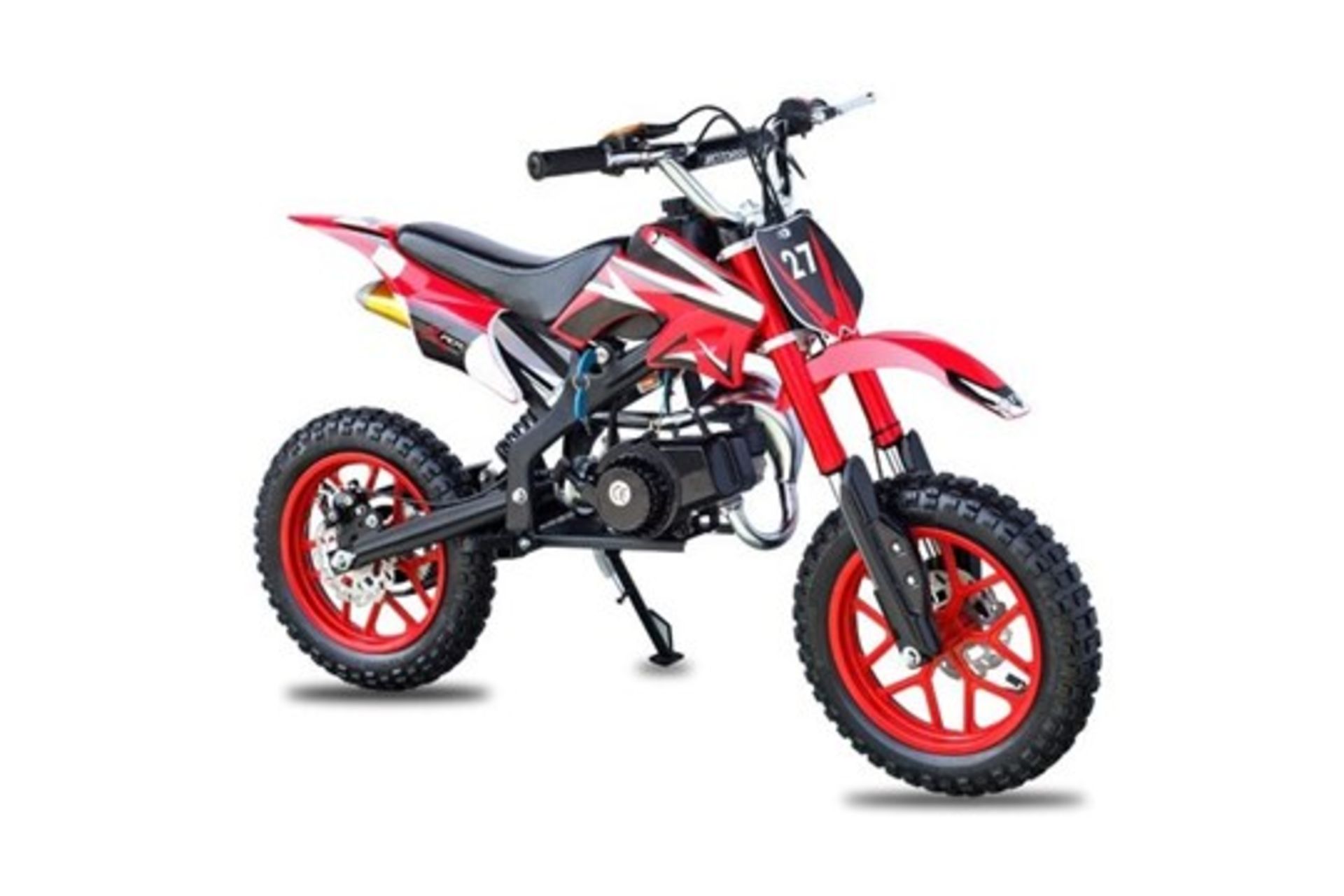 V Brand New 50cc Delta Mini Bike - Colour May Vary - Two Stroke - Single Cylinder (Item available