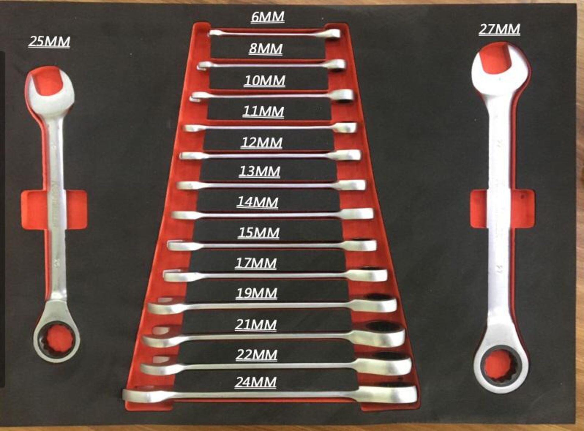 V Brand New Kraft Muller Pro Seven Drawer Tool Kit - Bike Edition - Mechanics Renches/Screwdrivers/ - Image 3 of 6