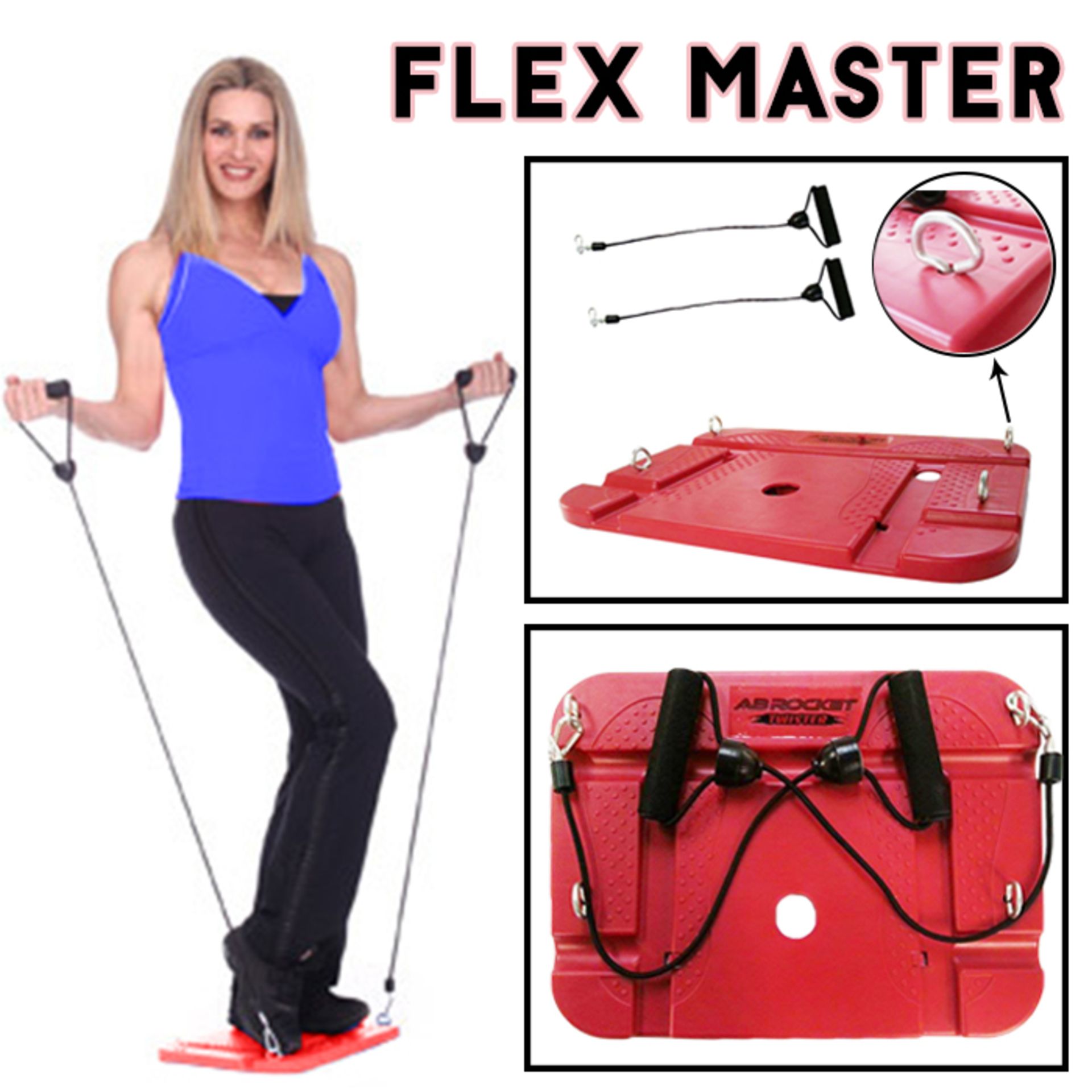 Brand New Flex Master Exercising Machine ISP £12.79 (Ebay)