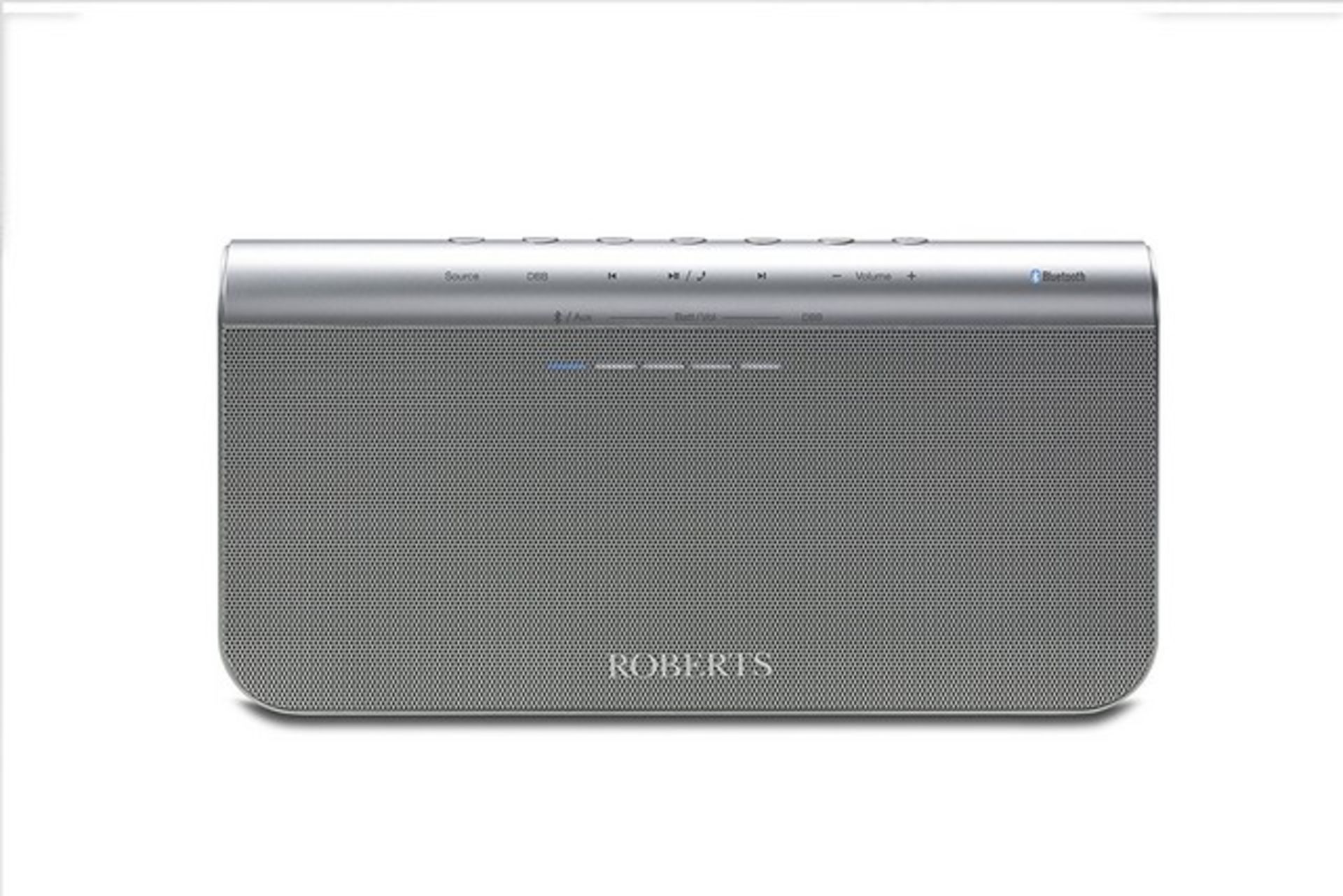 V Brand New Roberts BluPad Radio Portable Speaker With Built In Rechargable Battery And Leather - Image 4 of 6