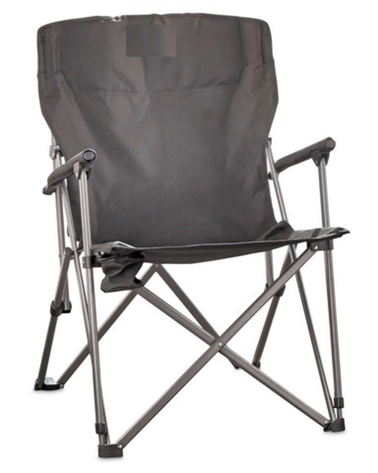 V Brand New Expedition/Tourer Chair In Silver/Black With Carry Case - Lightweight Steel Frame So - Image 3 of 3