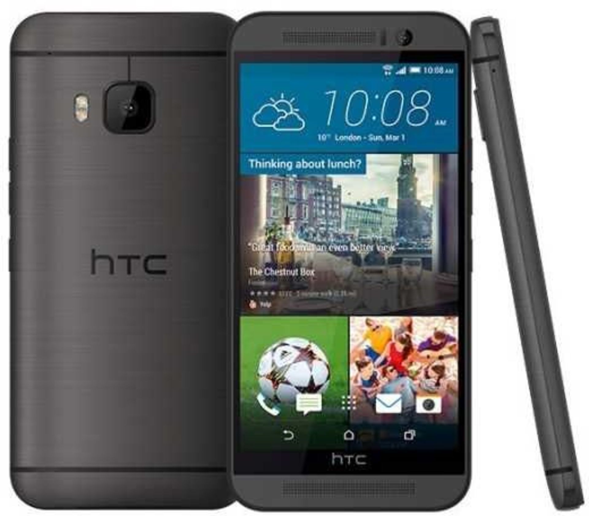 Grade A HTC ONE M9 Colours May Vary Item available approx 12 working days after sale