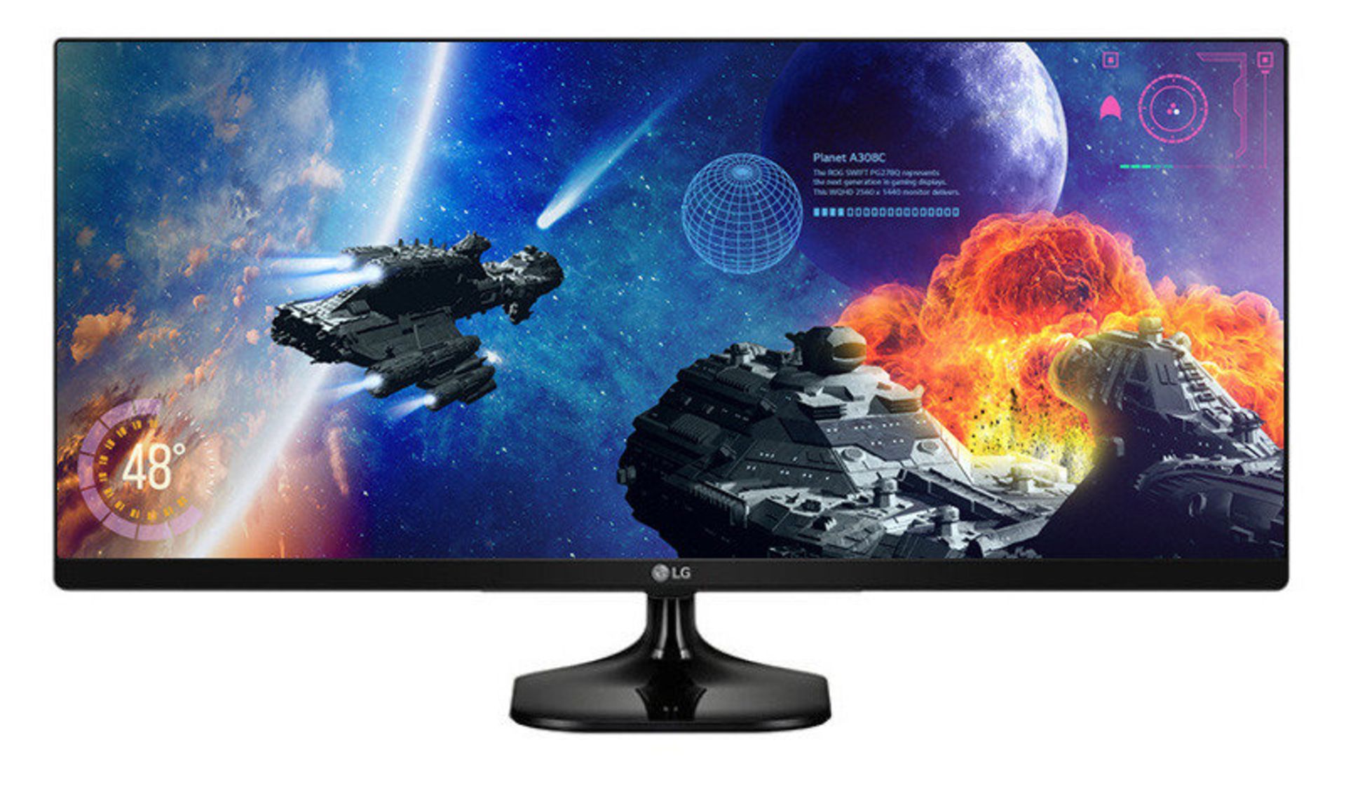 V Grade A LG 25 inch ULTRA WIDE FULL HD IPS LED MONITOR - HDMI X 2 25UM58-P