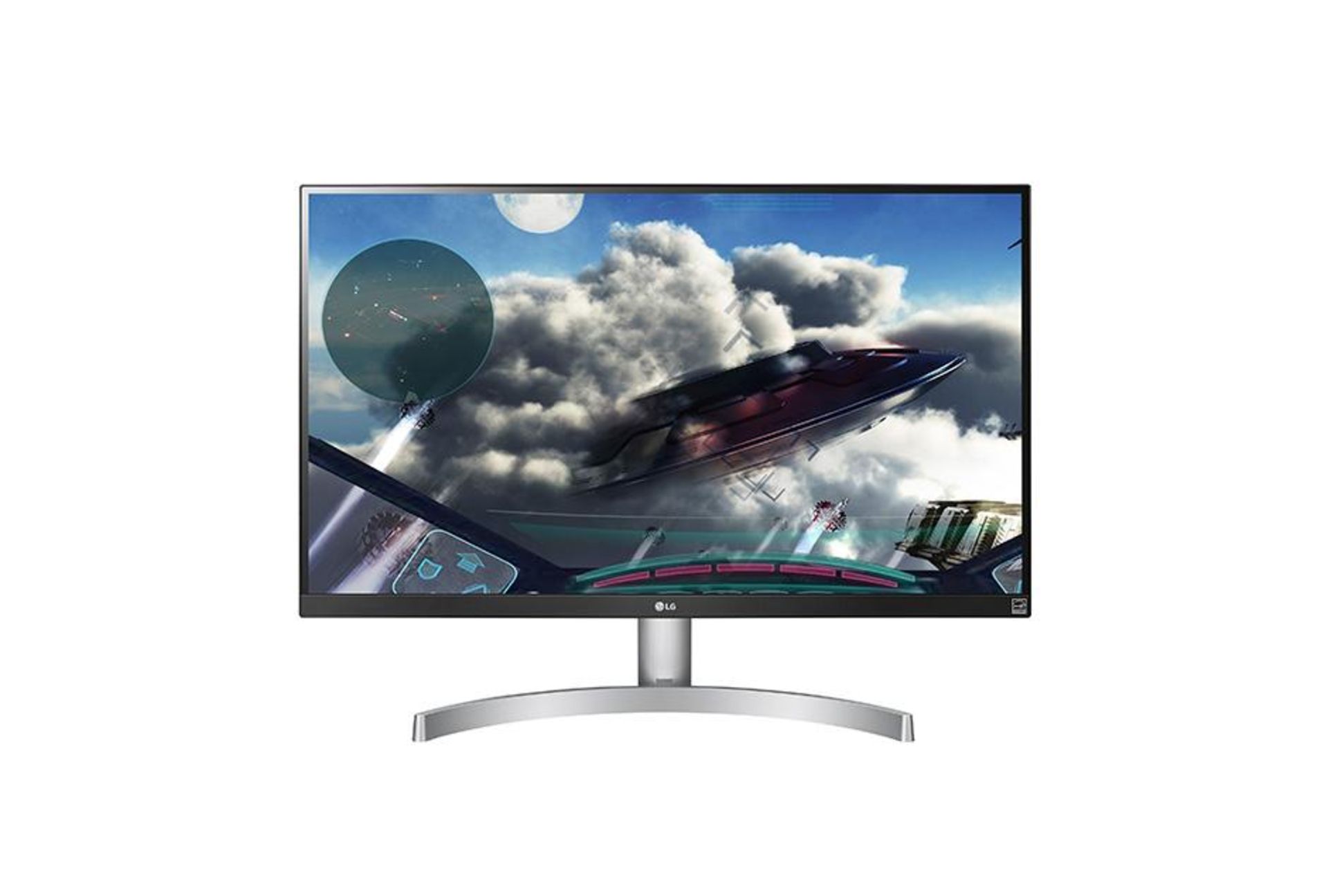 V Grade A LG 27 inch 4K UHD IPS LED MONITOR WITH HDR 10 - HDMI X 2, DISPLAY PORT X 1 27UK600-W