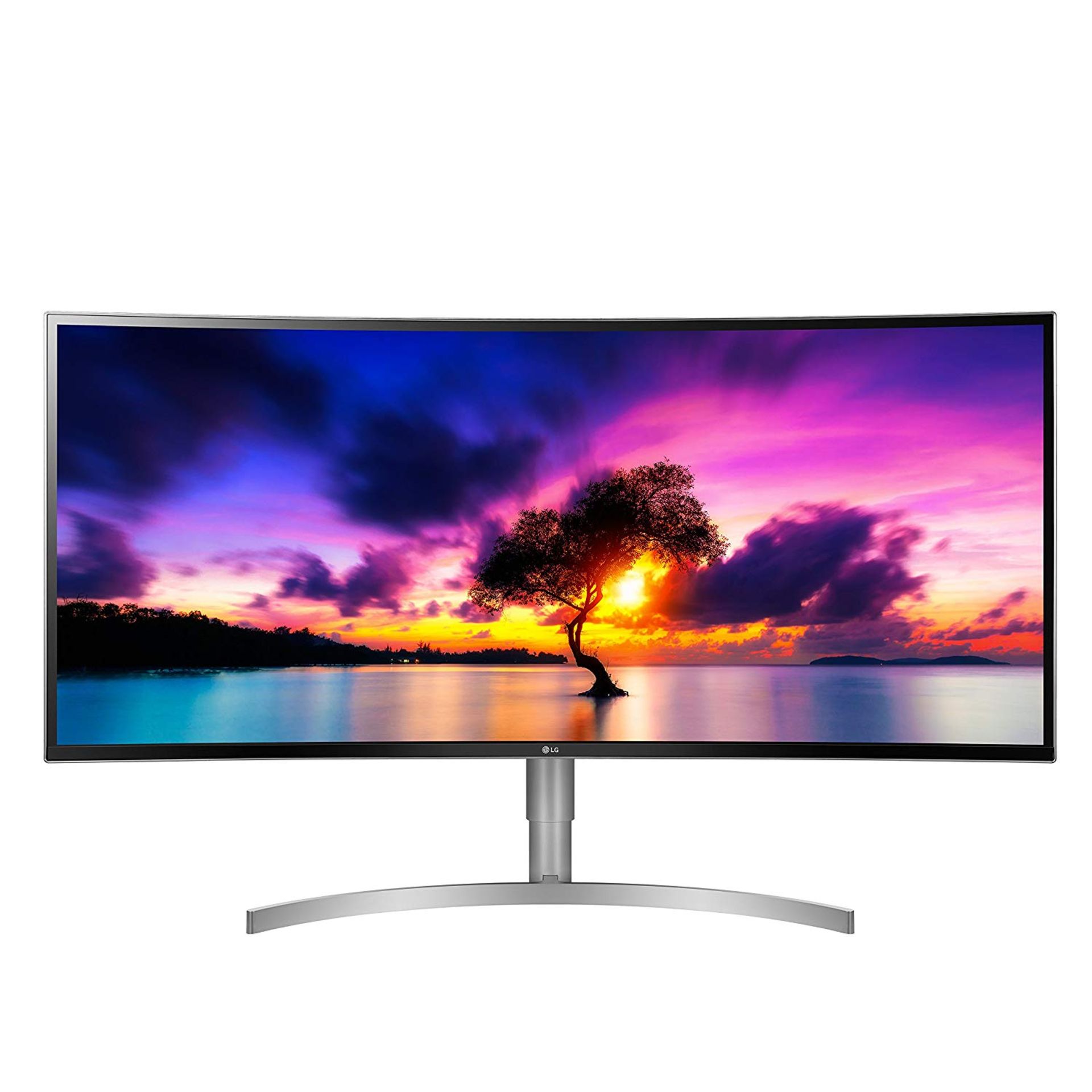 V Grade A LG 38 inch ULTRAWIDE WQHD+ CURVED IPS LED MONITOR - HDMI, DISPLAY PORT 38WK95C-W