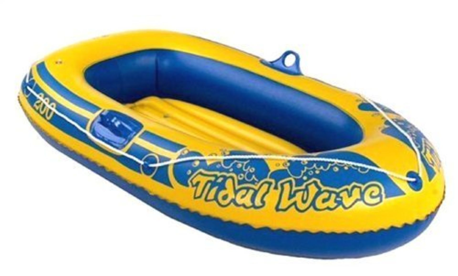 V Brand New 45 Inch Junior Sized Tidal Wave Dinghy - Repair Patch Included, Heavy Gauge PVC And Easy