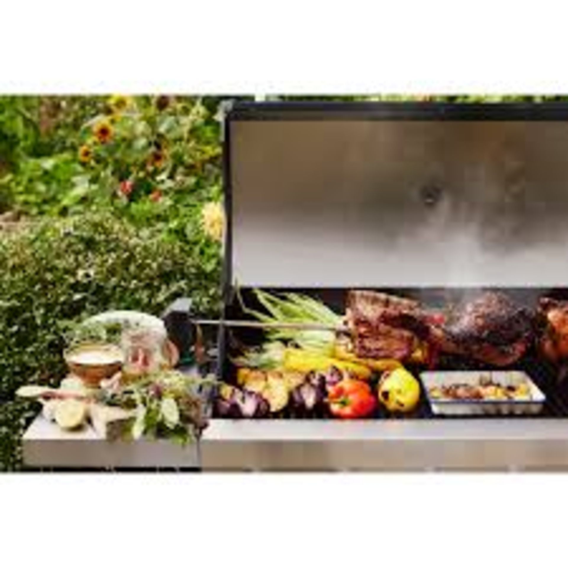 V Brand New Jamie Oliver BBQ Rotisserie - Powerful Electric Weatherproof Motor, Extra Sturdy Rod ( - Image 2 of 2