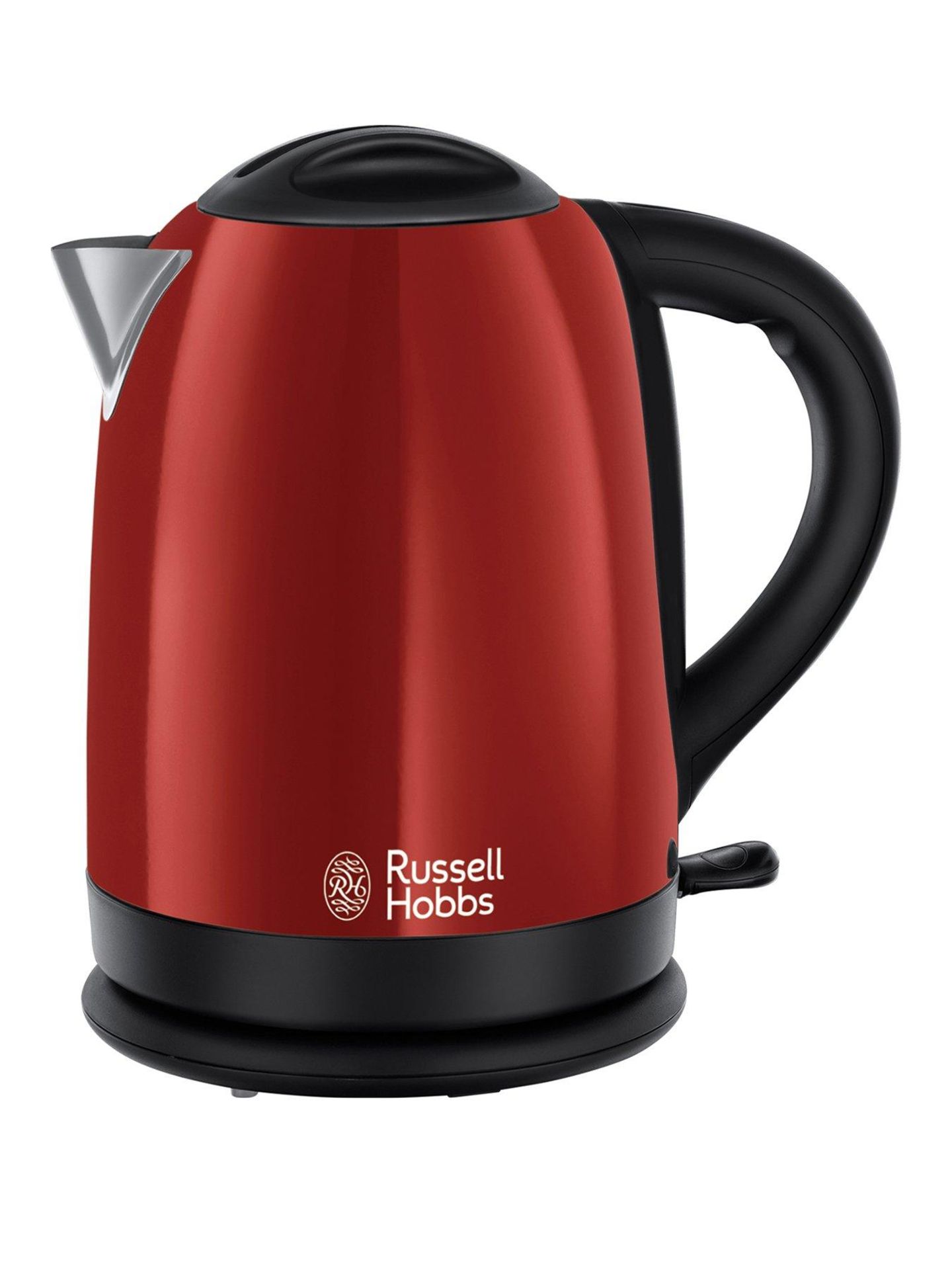 V Brand New Russel Hobbs Red Dorchester Kettle - Perfect Pour - Saves Up To 70% Energy - Littlewoods