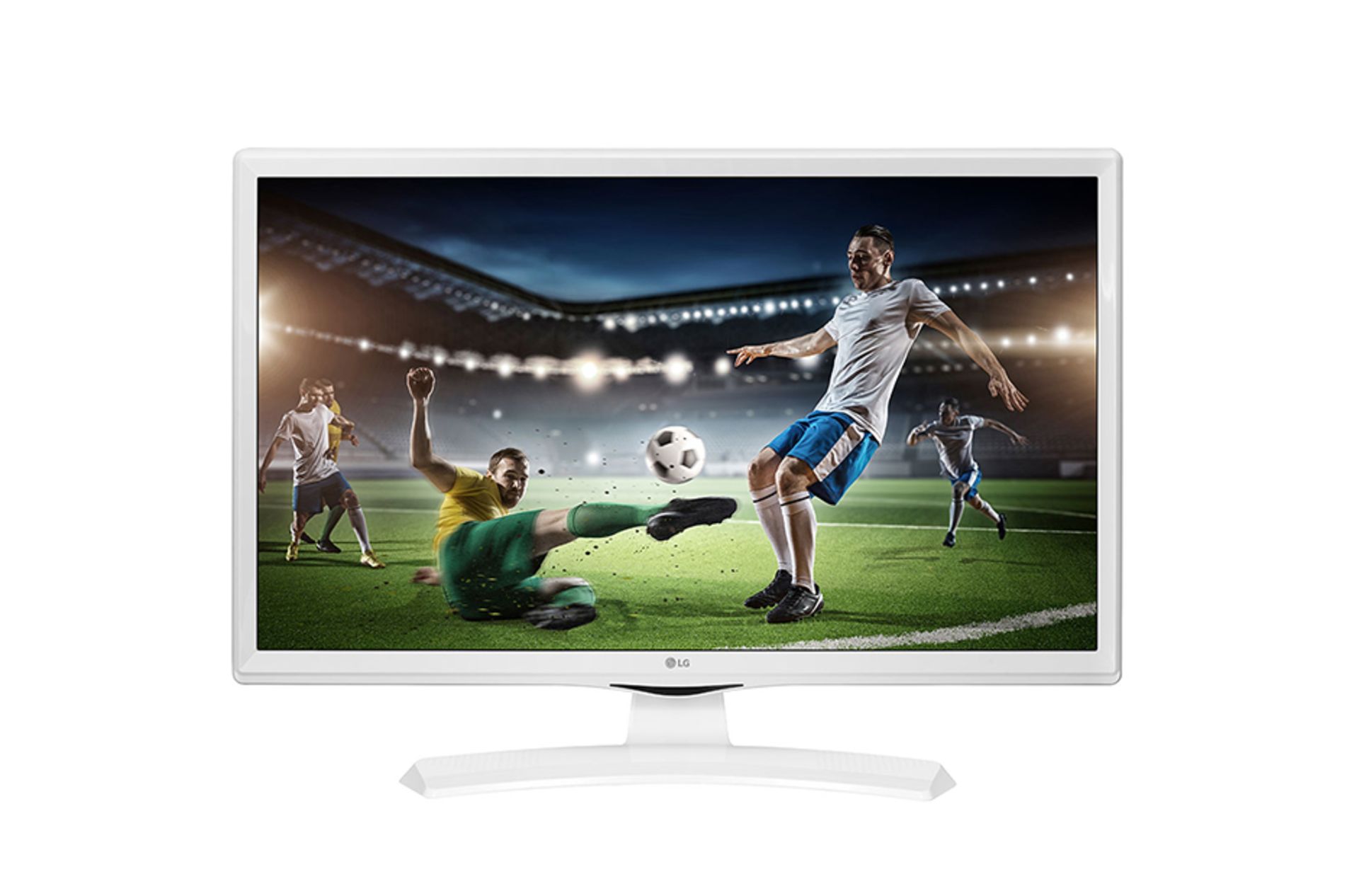 V Grade A LG 24 Inch HD READY LED TV WITH FREEVIEW HD - WHITE 24MT49U-WZ