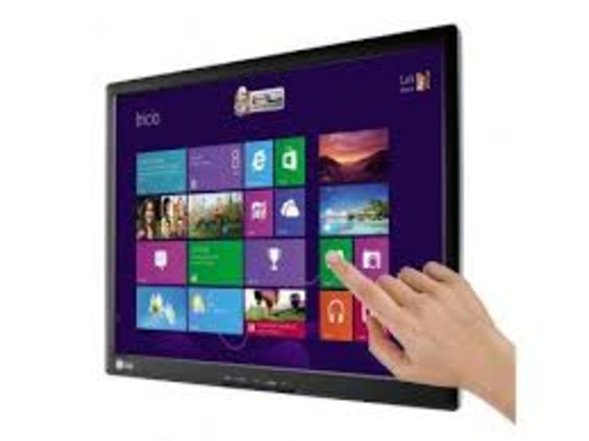 V Grade A LG 19 Inch HD Touch Screen Ip Led Monitor - D-Sub 19MB15T-I