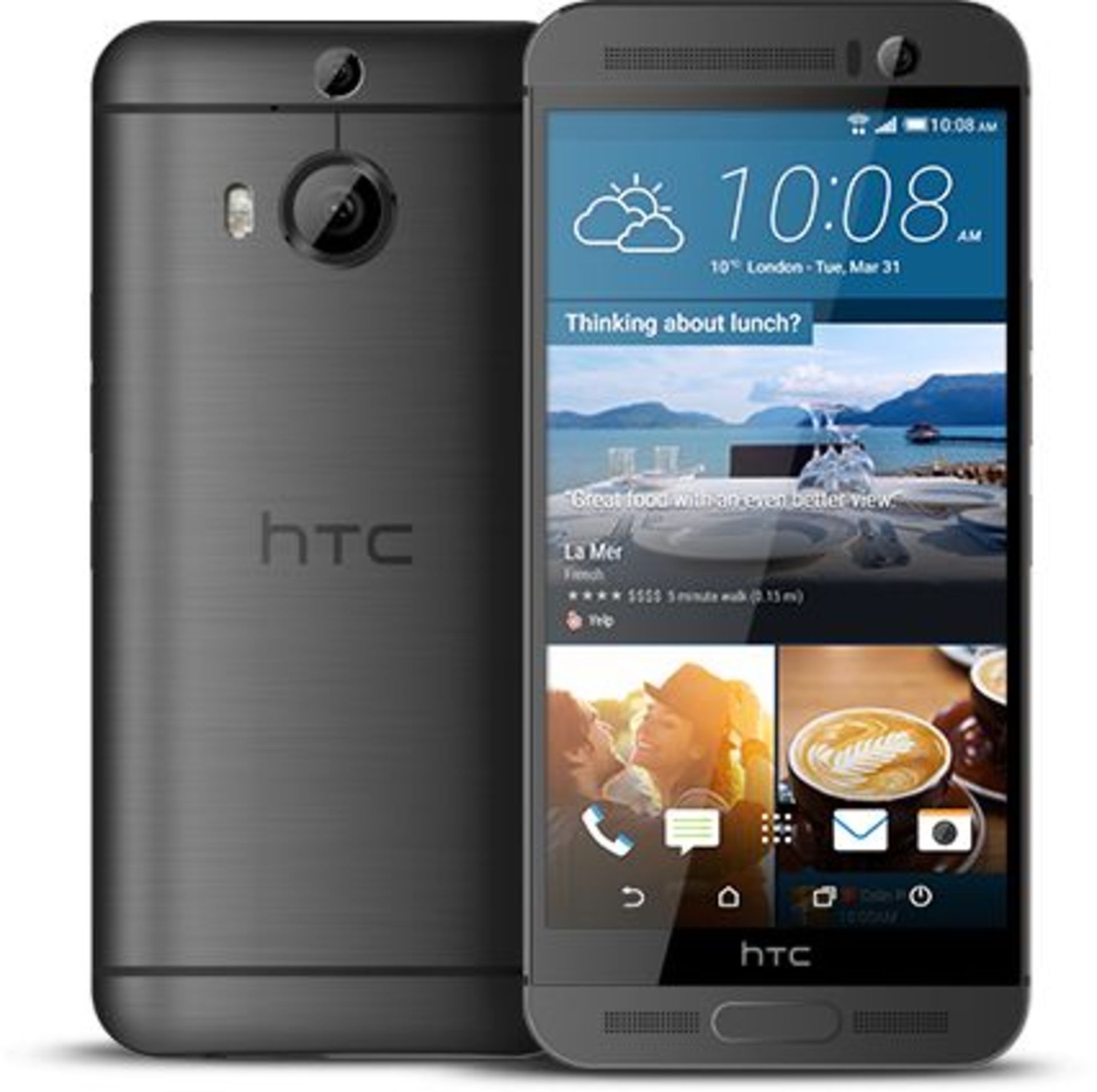 Grade A HTC ONE M9+ Colours May Vary Item available approx 12 working days after sale