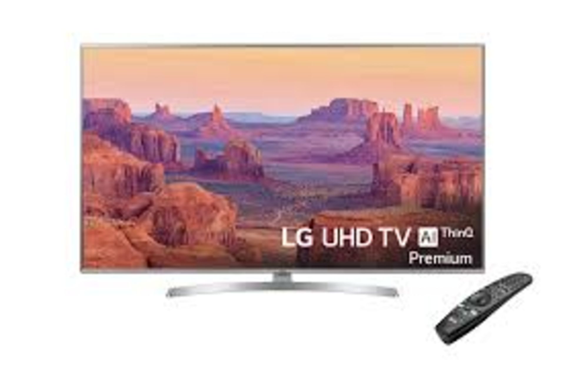 V Grade A LG 55 Inch ACTIVE HDR 4K ULTRA HD LED SMART TV WITH FREEVIEW HD & WEBOS 4.0 & WIFI - AI TV