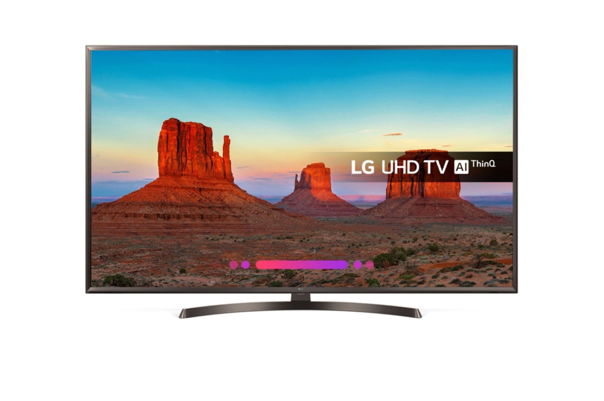 V Grade A LG 55 Inch ACTIVE HDR 4K ULTRA HD LED SMART TV WITH FREEVIEW HD & WEBOS 4.0 & WIFI - AI TV