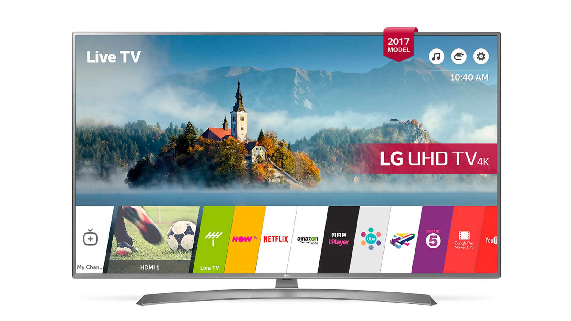 V Grade A LG 43 Inch ACTIVE HDR 4K ULTRA HD LED SMART TV WITH FREEVIEW HD & WEBOS & WIFI 43UJ670V