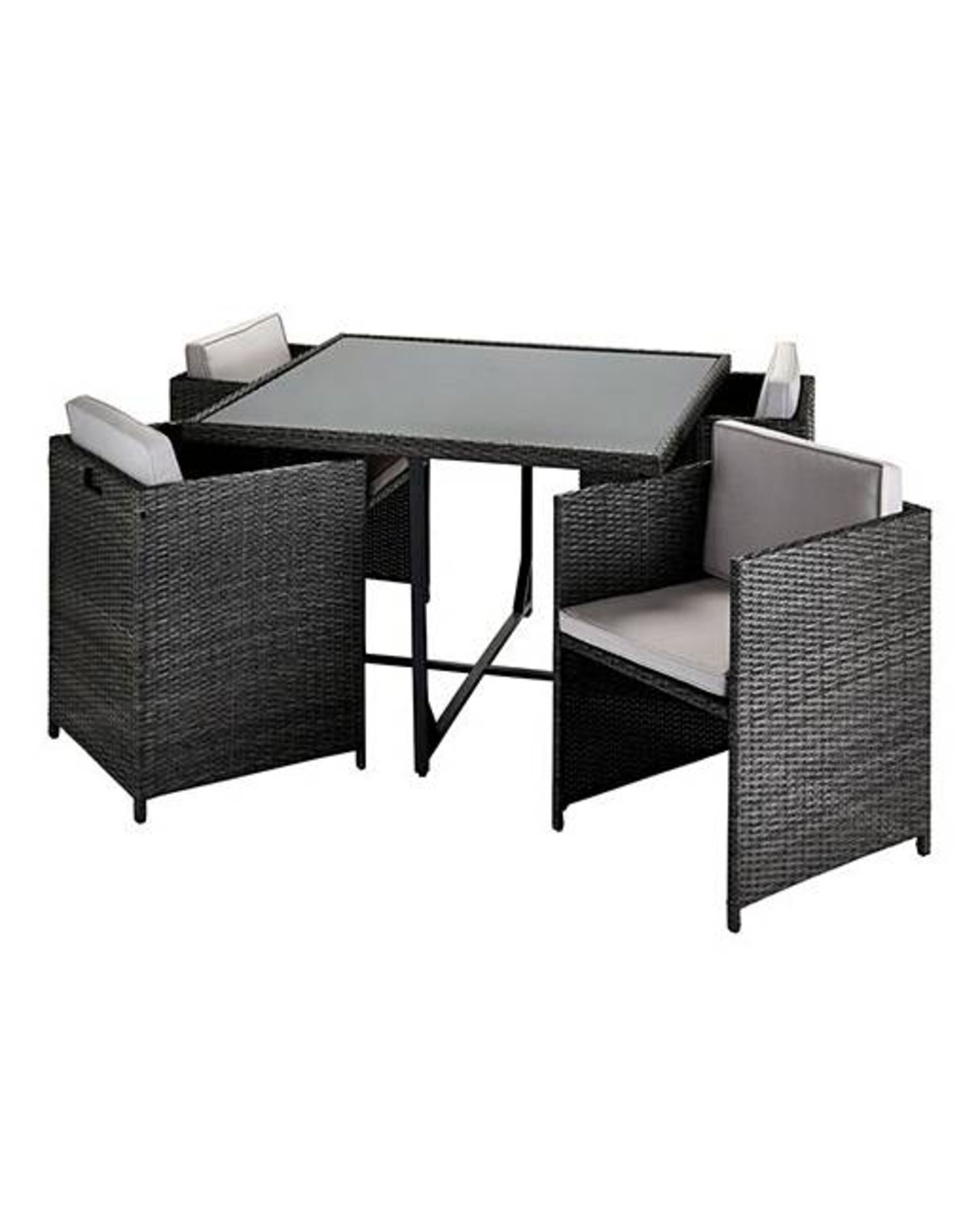 V Brand New Rattan Cube Garden Furniture Set