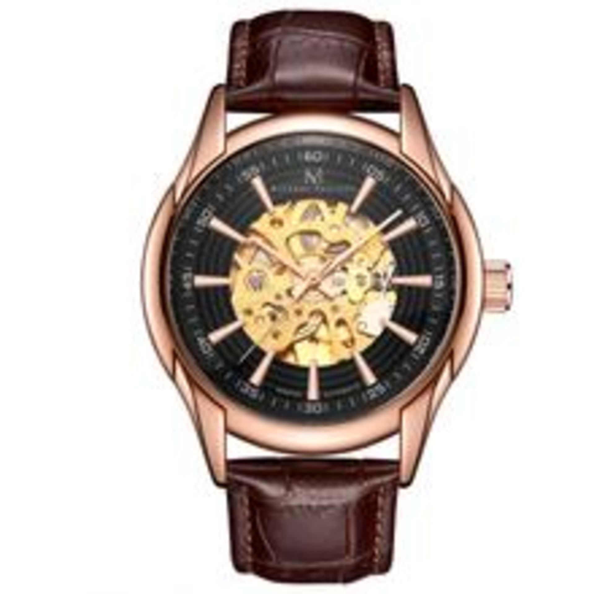V Brand New Michael Philippe Gents Marvel Automatic Watch - ISP £239.99 (Michael Philippe)