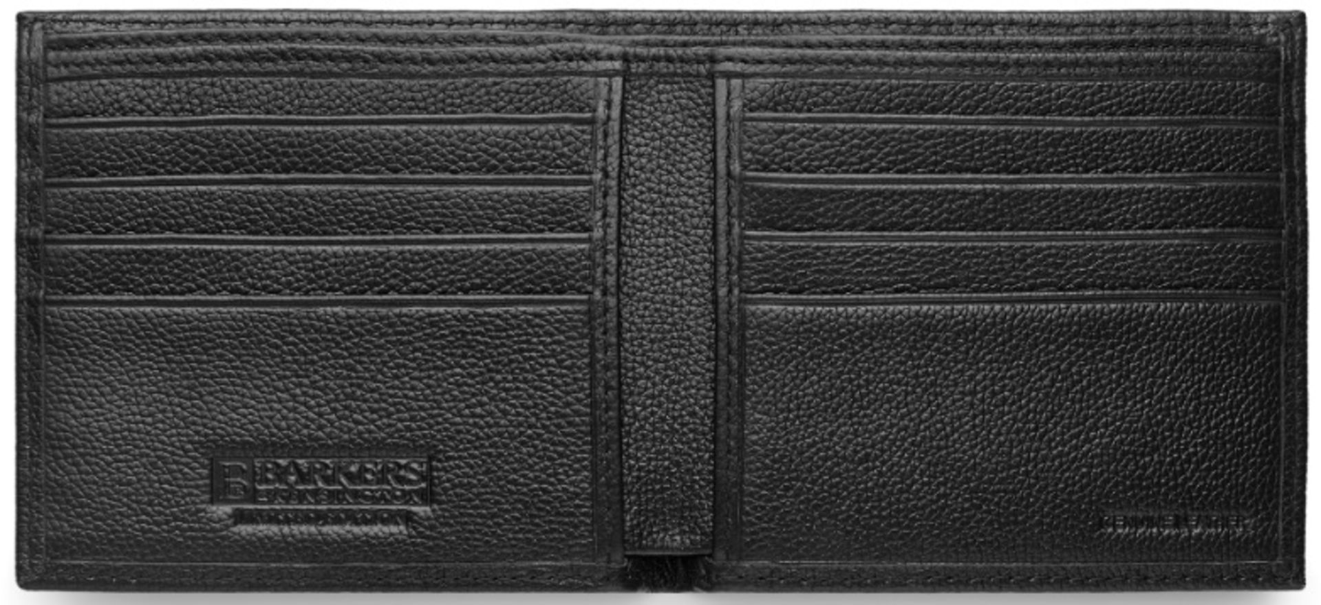 V Brand New Barkers Of Kensington Gents Black Genuine Leather Wallet (SRP £69.99) - Image 2 of 2
