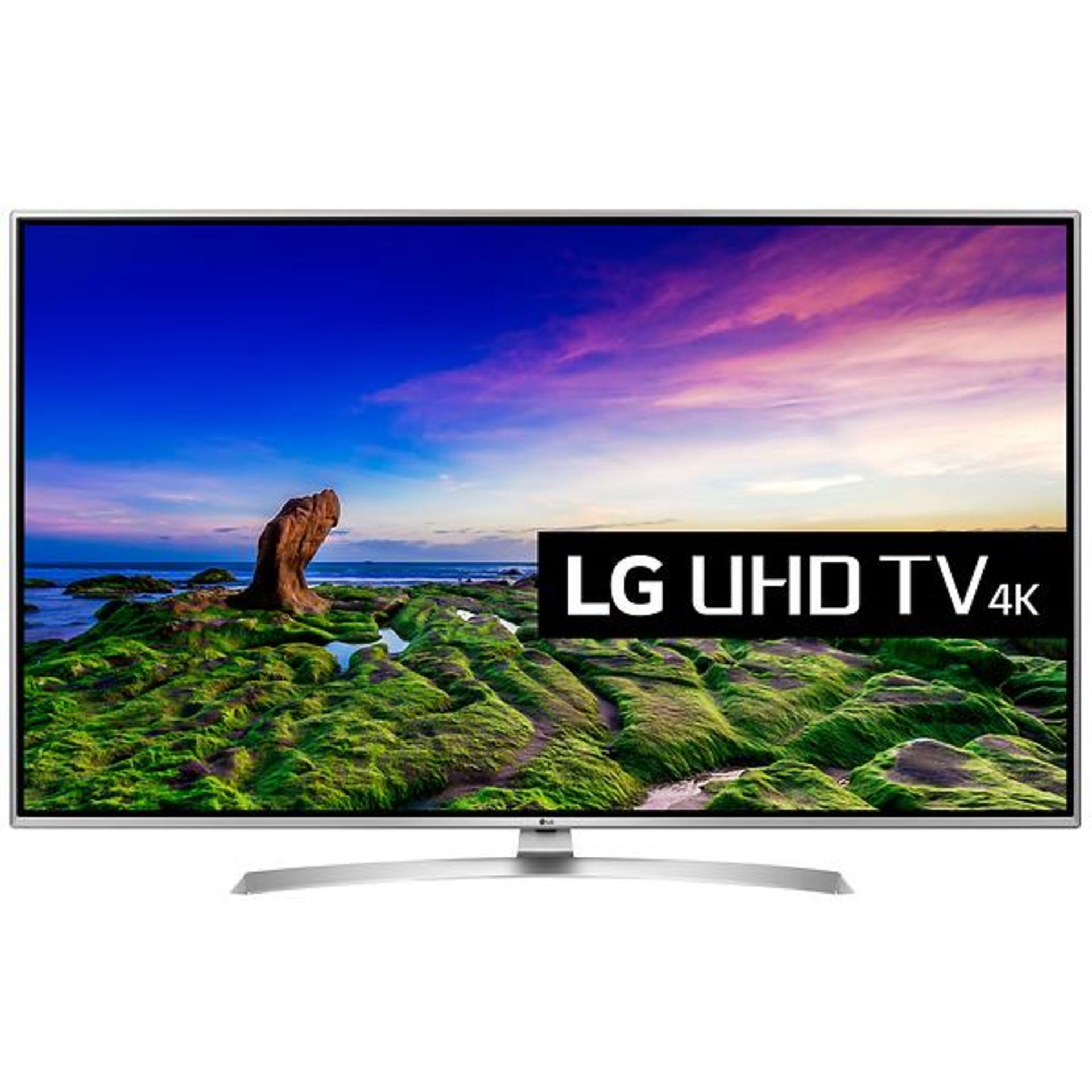 V Grade A LG 55 Inch ACTIVE HDR 4K ULTRA HD LED SMART TV WITH FREEVIEW HD & WEBOS 3.5 & WIFI