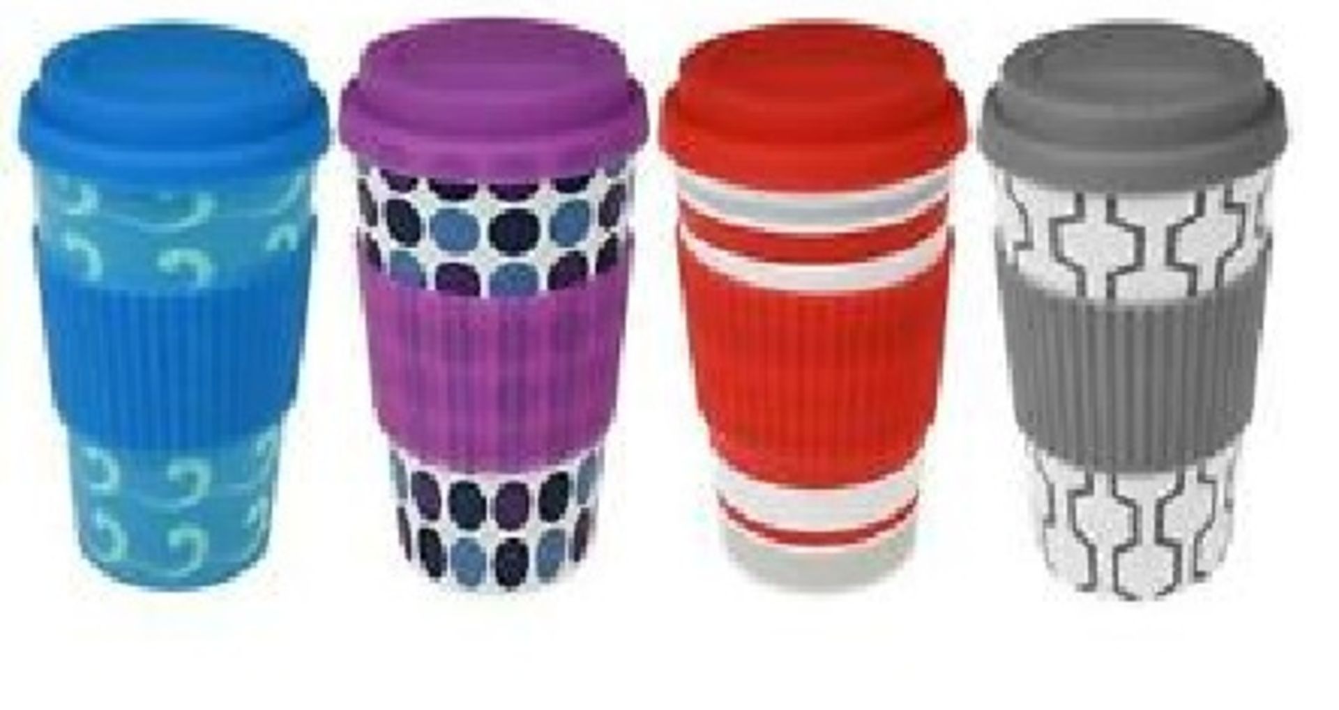 V Brand New Biodegradable Bamboo Fibre Cup - Colours May Vary