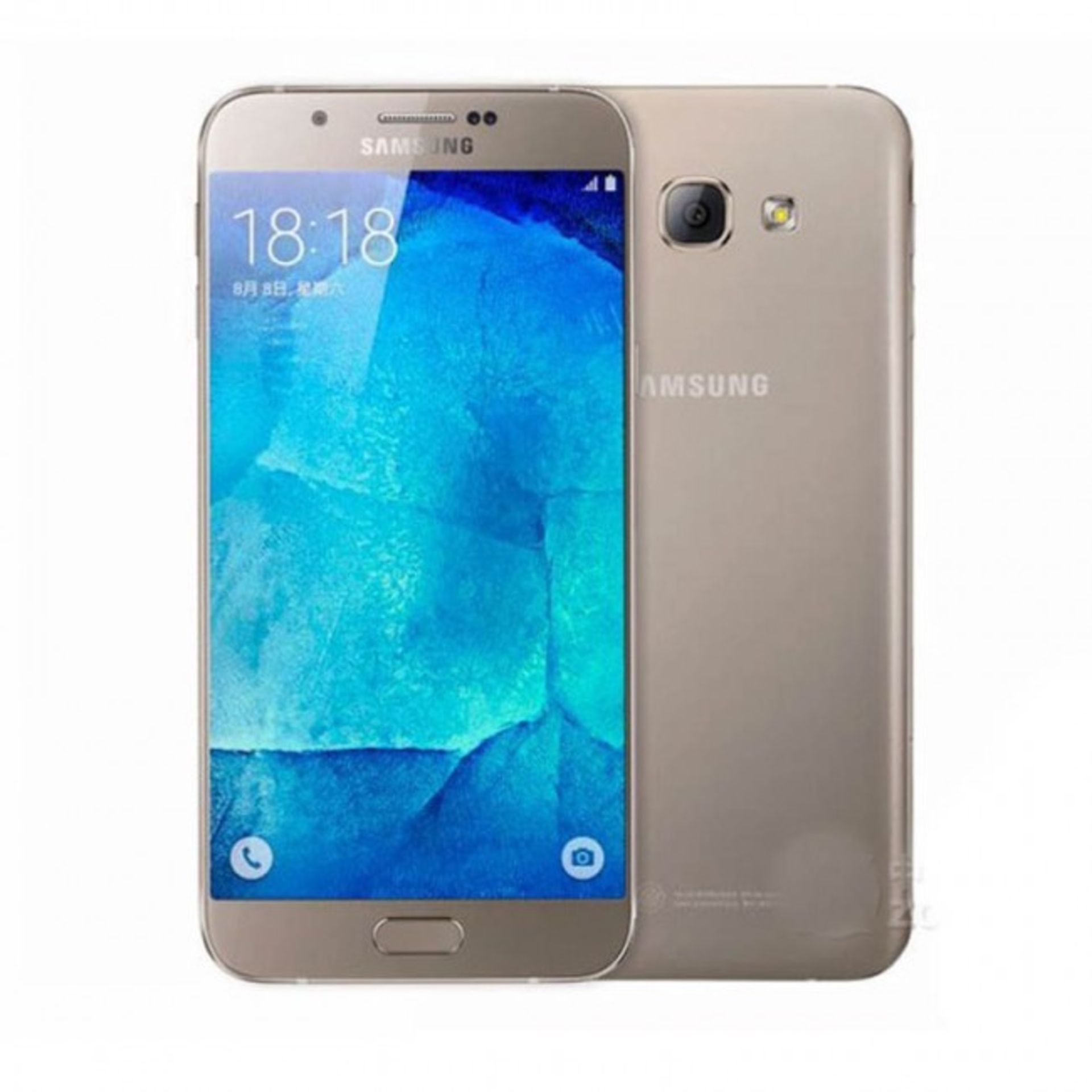 Grade A Samsung A8000 Colours May Vary Item available approx 12 working days after sale
