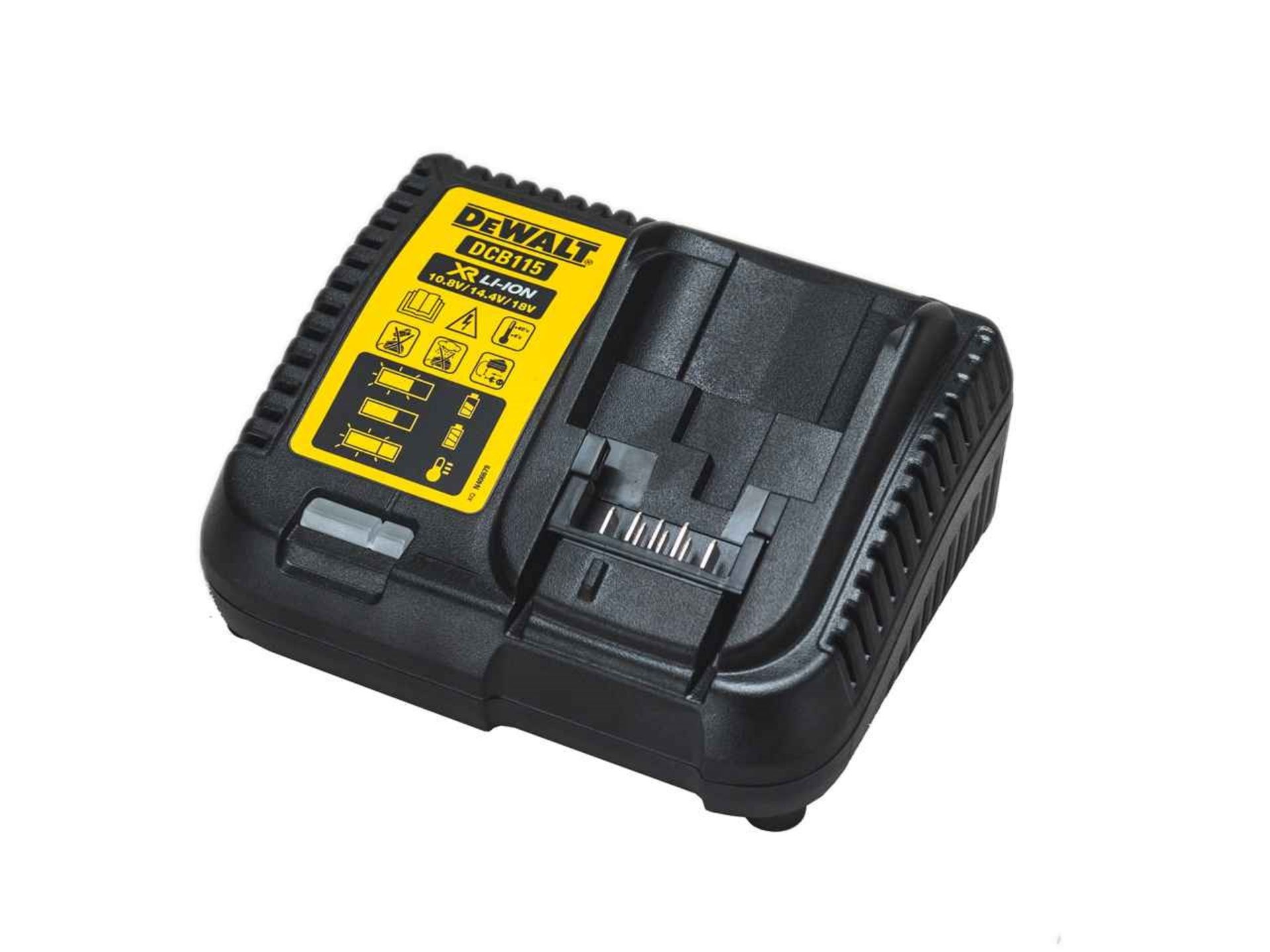 V Brand New DeWalt DCB115 XR 10.8v-18v Lithium Ion Multi Voltage Charger