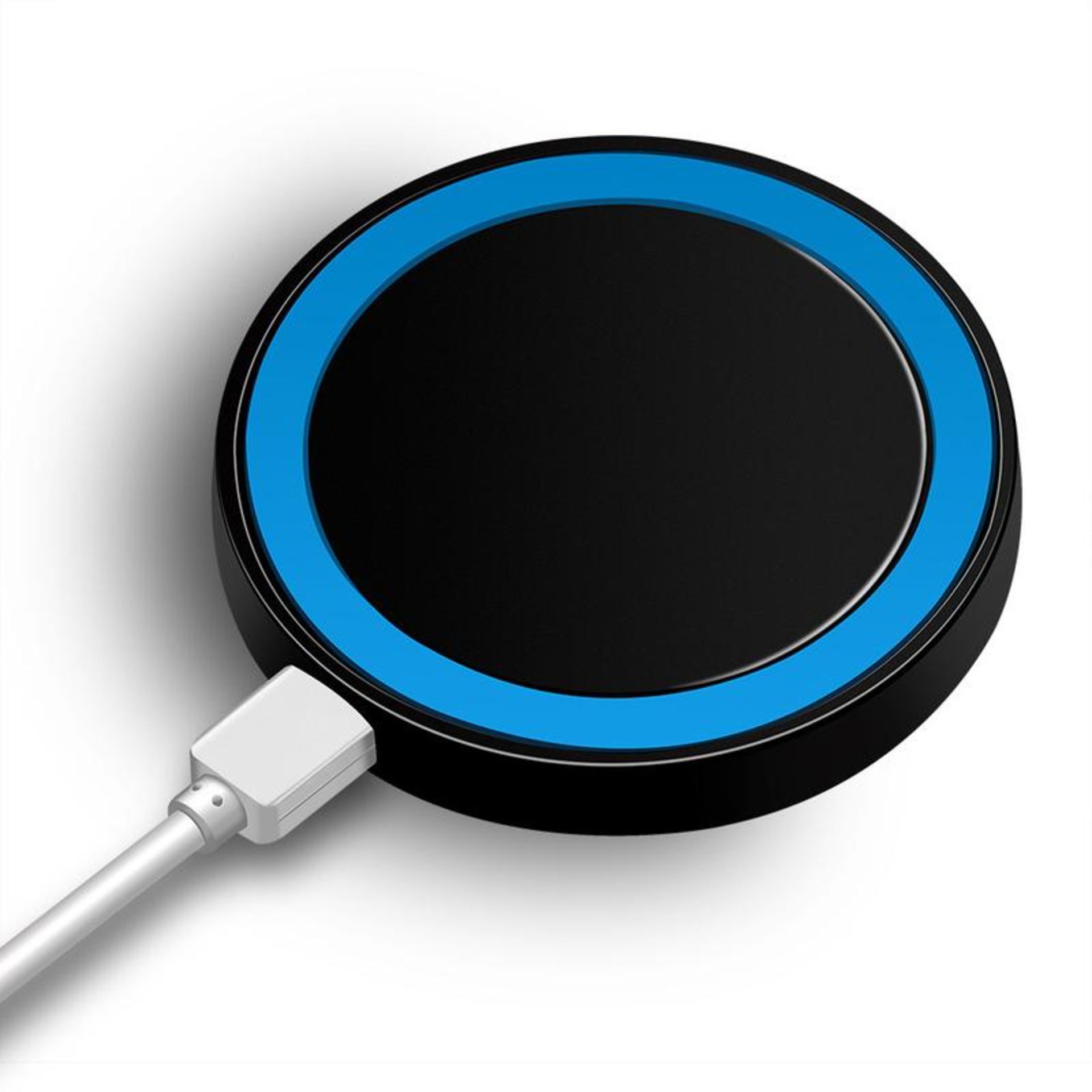 Brand New Wireless Charging Pad For Phones Etc - Includes USB Power Cable - Colours May Vary