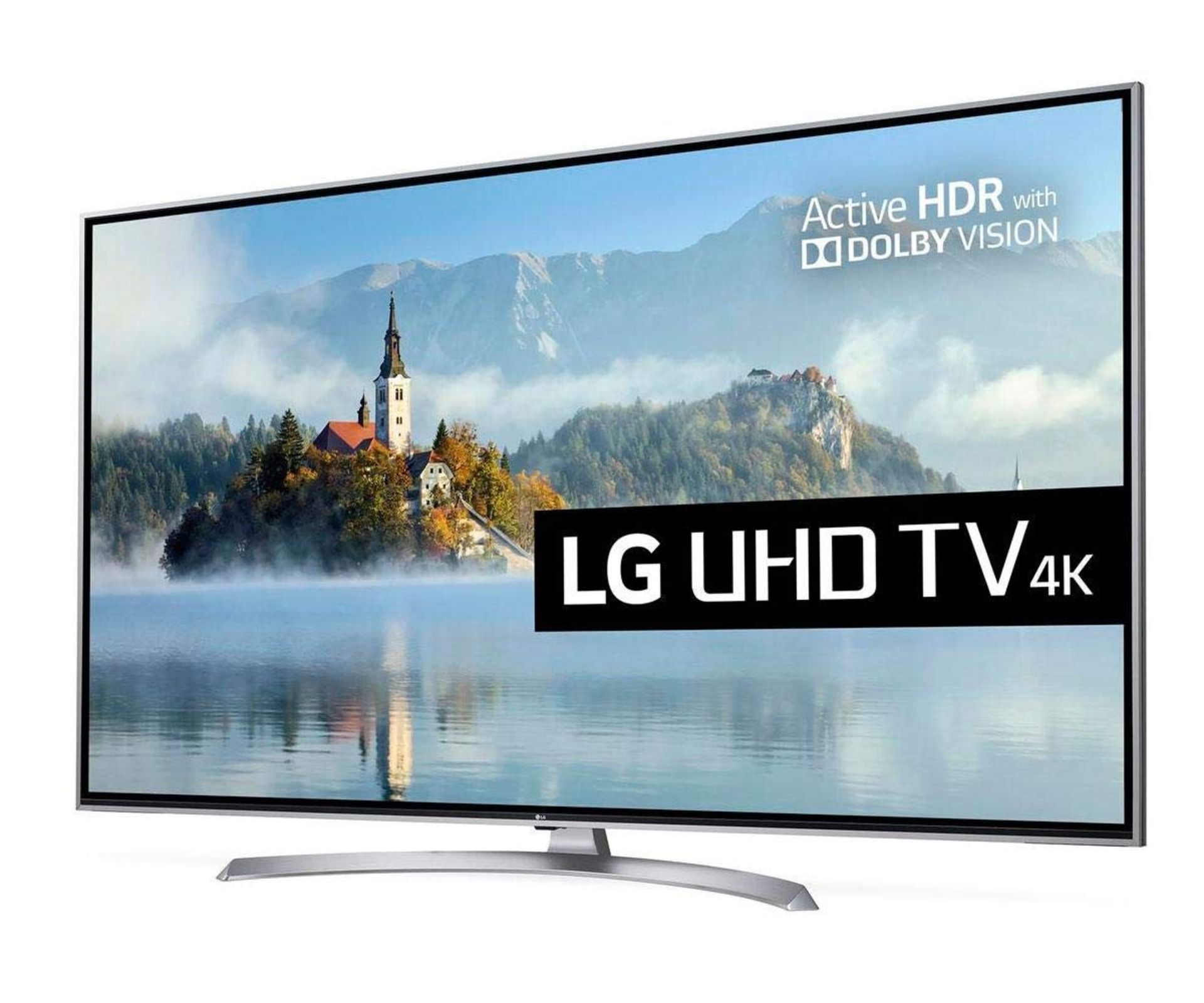 V Grade A LG 55 Inch ACTIVE HDR 4K ULTRA HD LED SMART TV WITH FREEVIEW HD & WEBOS 3.5 & WIFI