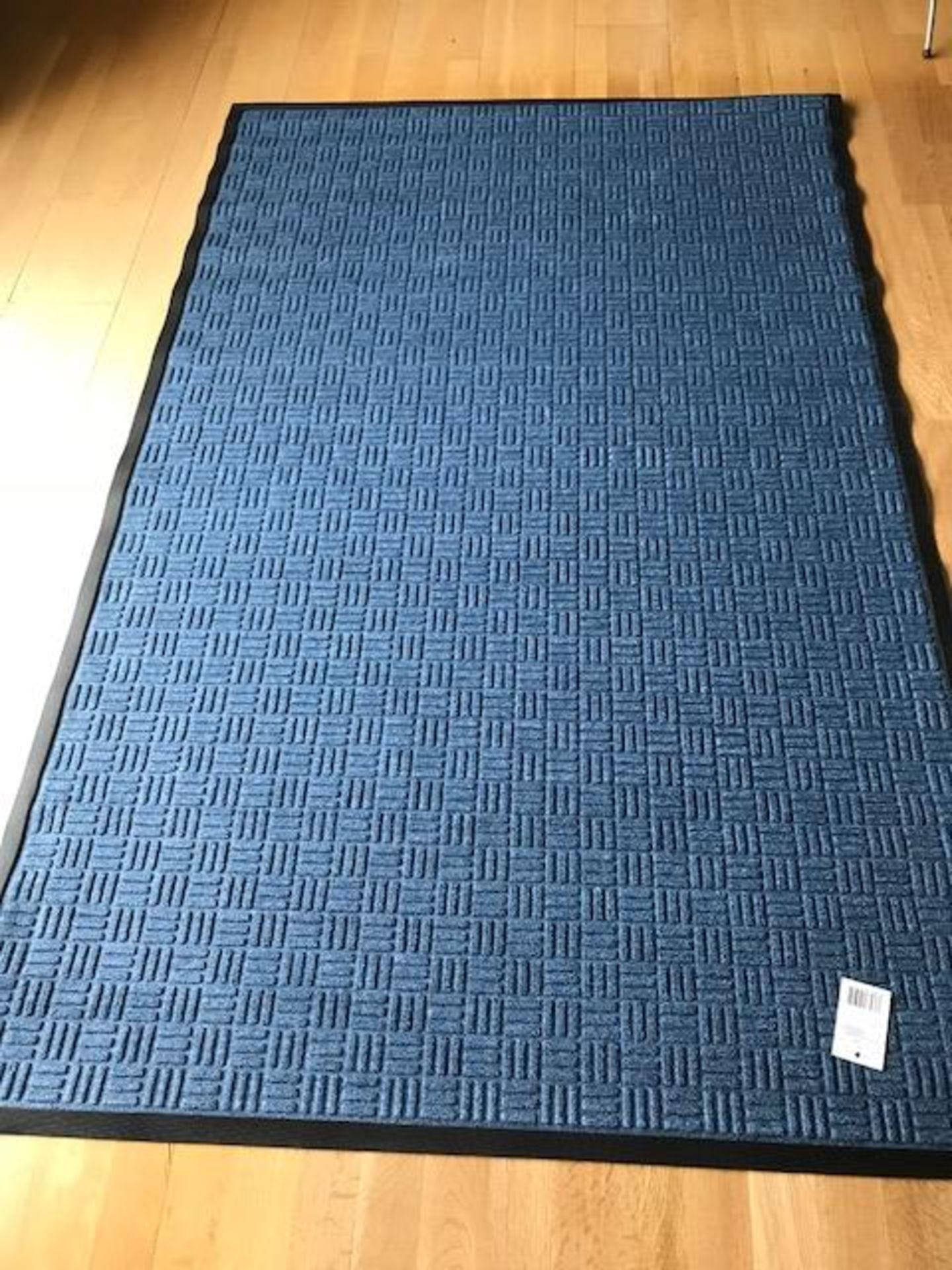 V Brand New Heavy Duty Blue Entrance Mat - Also For Residential Use - Approx 6ft X 4ft - Non Slip